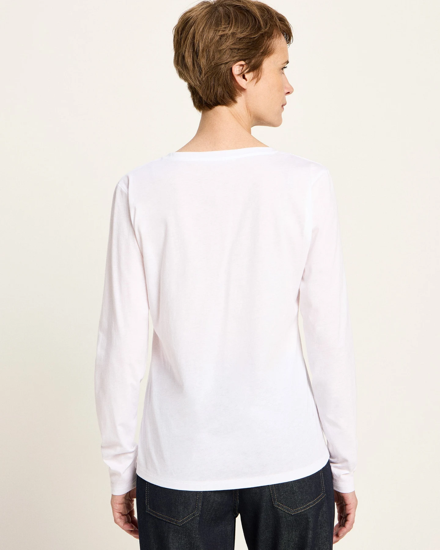 Shirt mit V-Ausschnitt (GOTS) – Ansicht 5