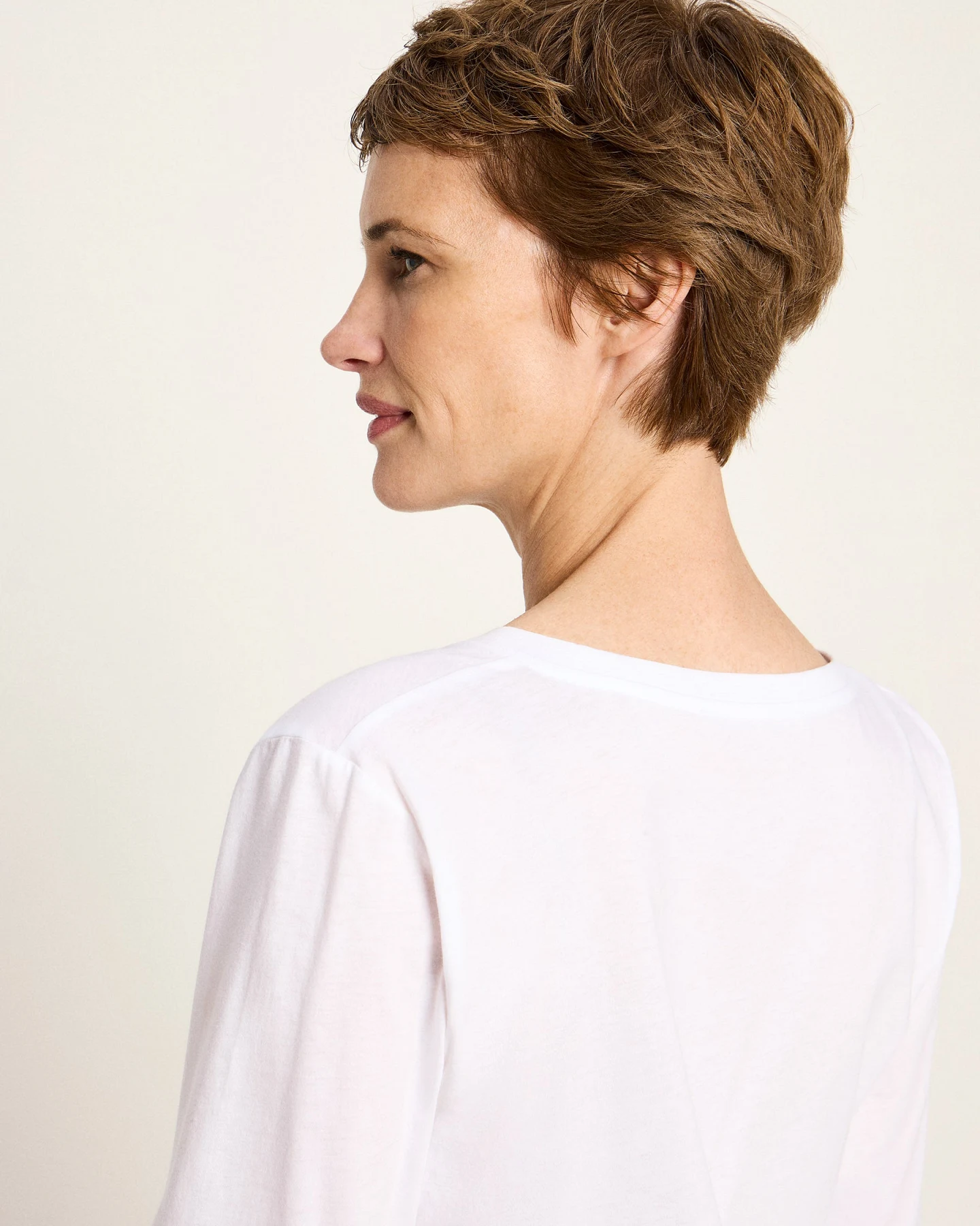 Shirt mit V-Ausschnitt (GOTS) – Ansicht 4