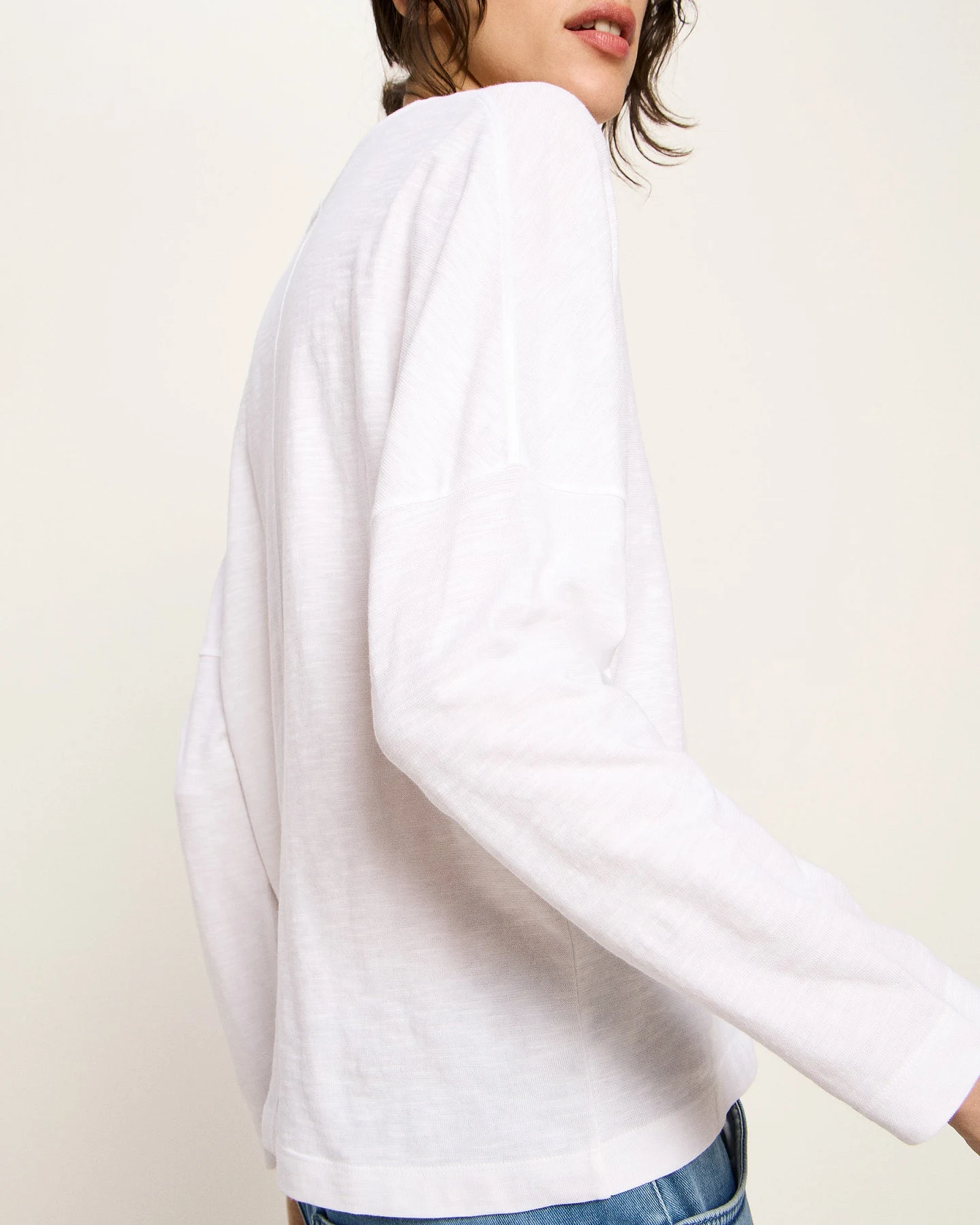 Shirt (GOTS) mit V-Ausschnitt – Ansicht 4