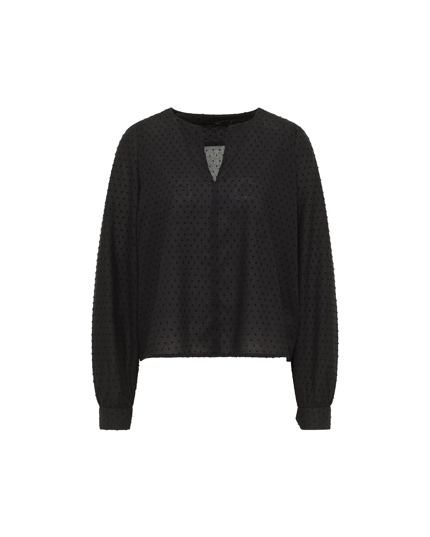 Strukturbluse mit Kräuseln – Ansicht 6