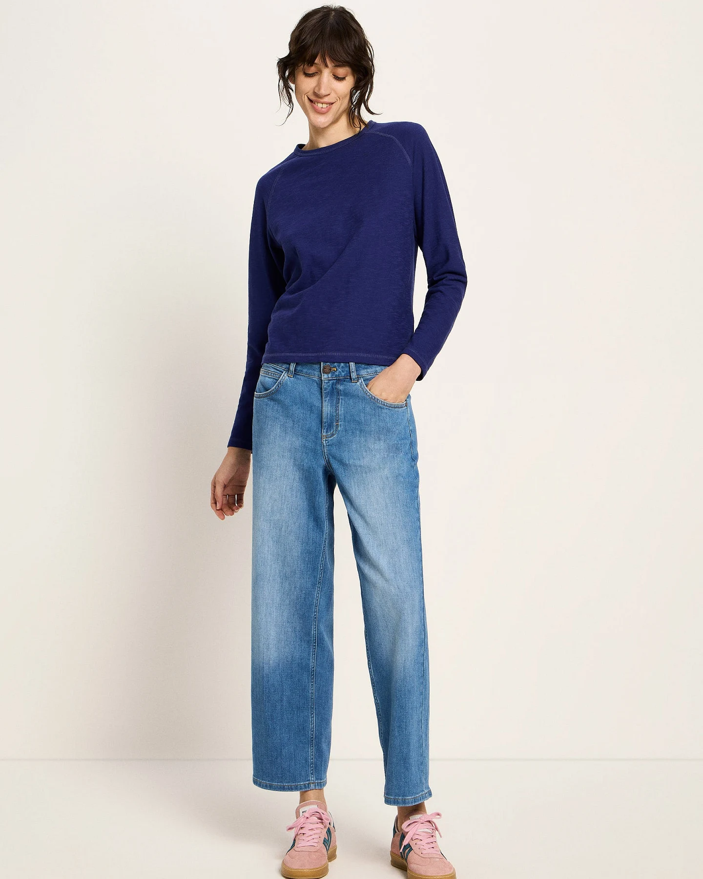 Langarm-Raglanshirt (GOTS) – Ansicht 2