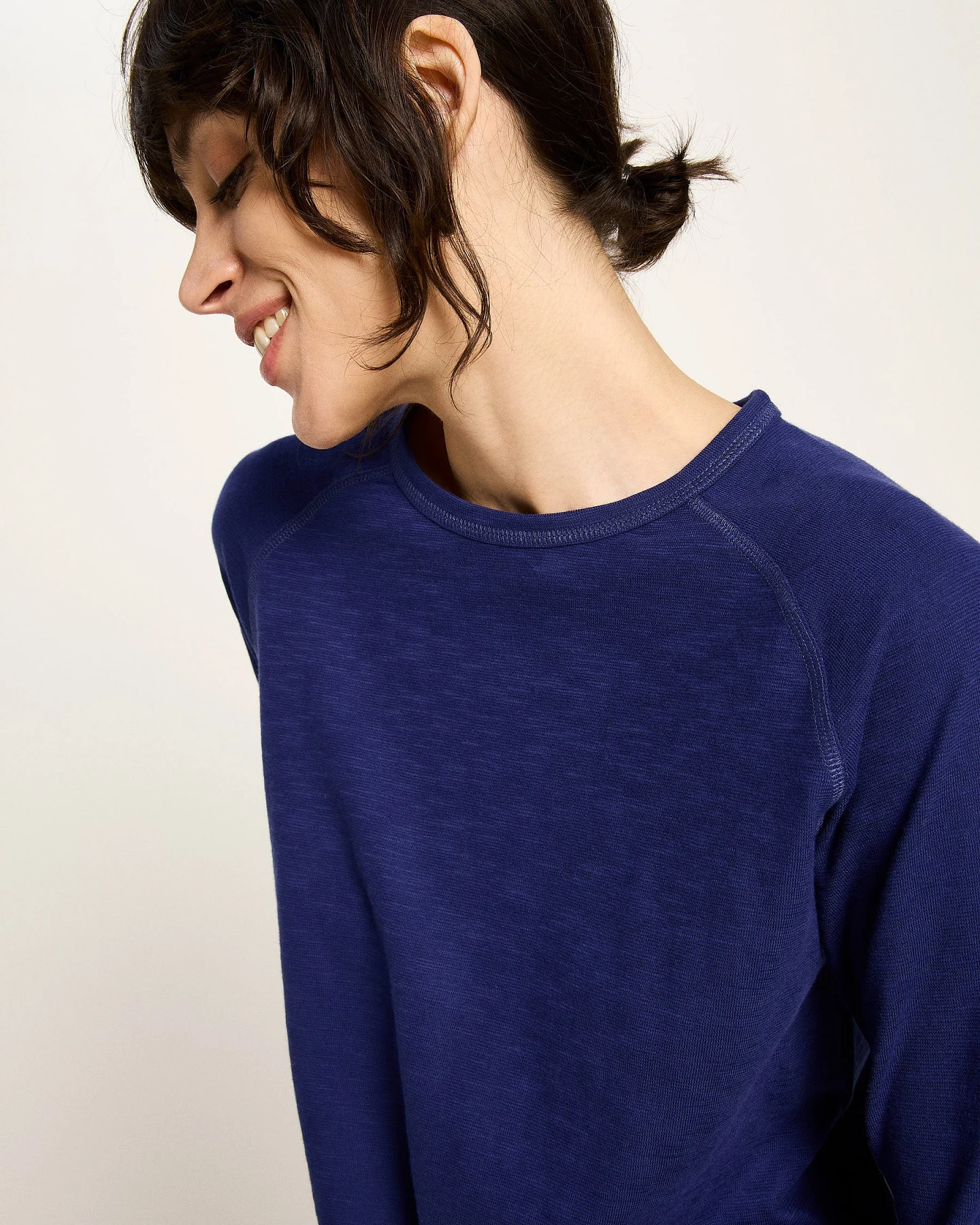 Langarm-Raglanshirt (GOTS) – Ansicht 3