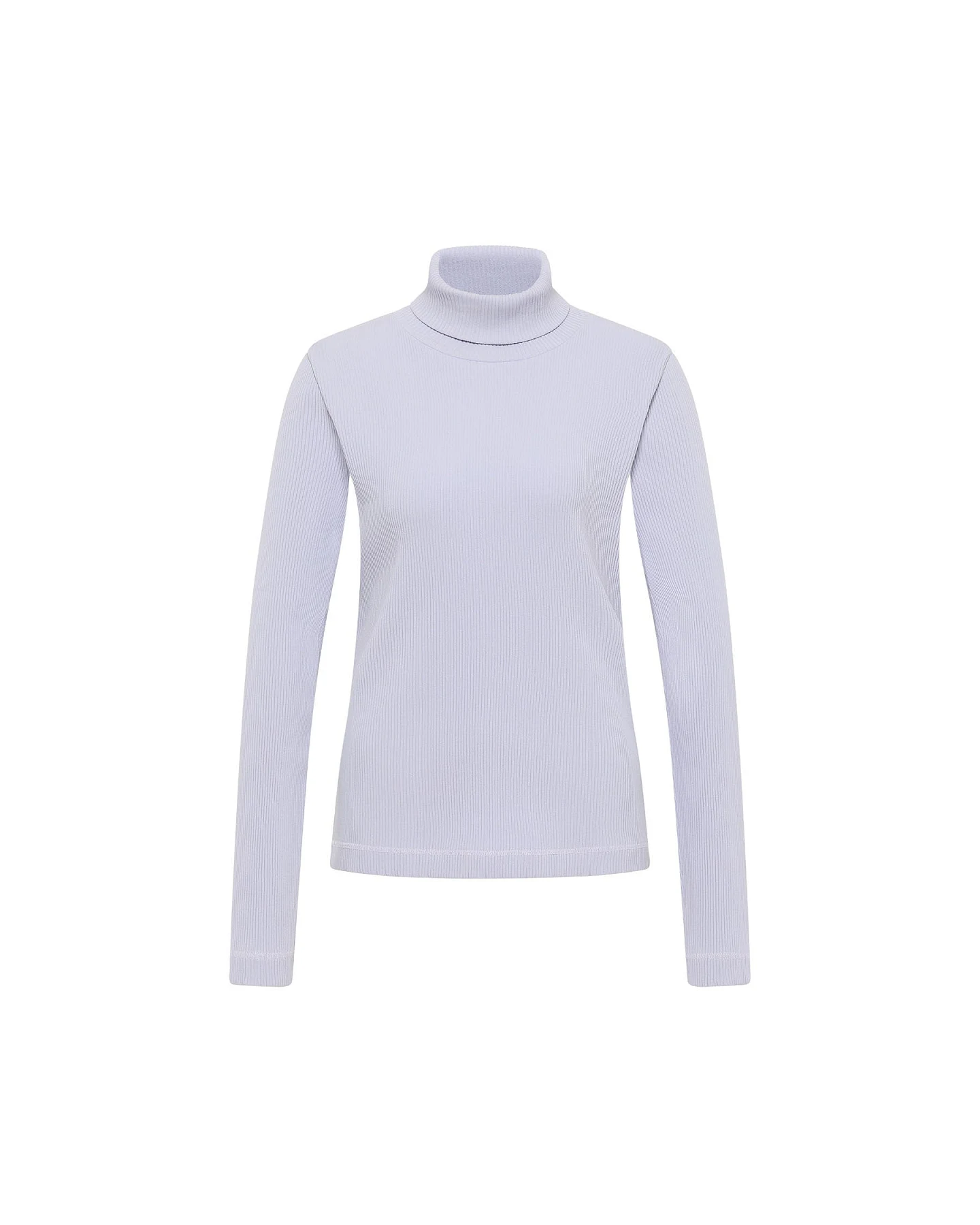 Rollkragenshirt in Rippoptik (GOTS) – Ansicht 6