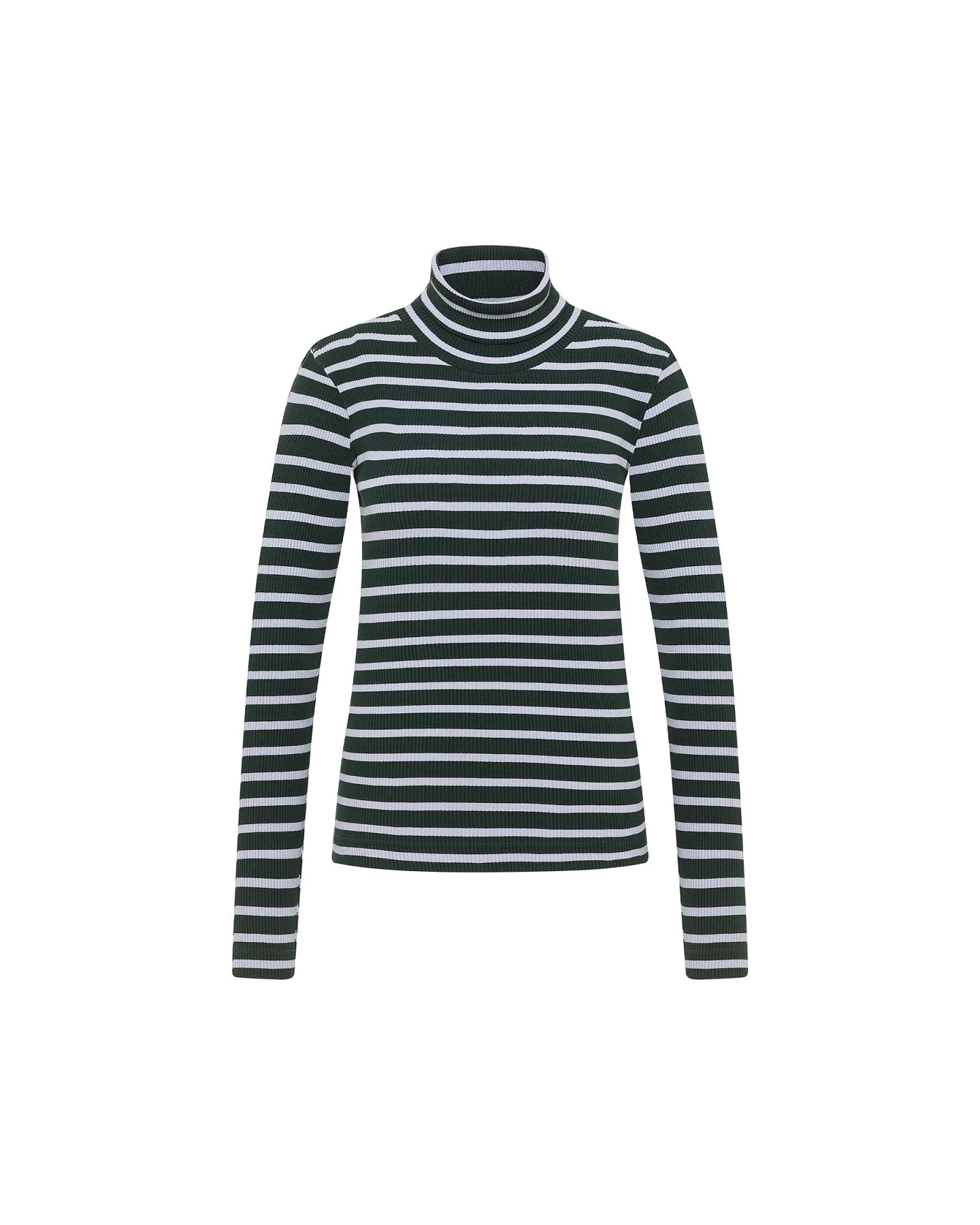 Rollkragenshirt in Rippoptik (GOTS) – Ansicht 6