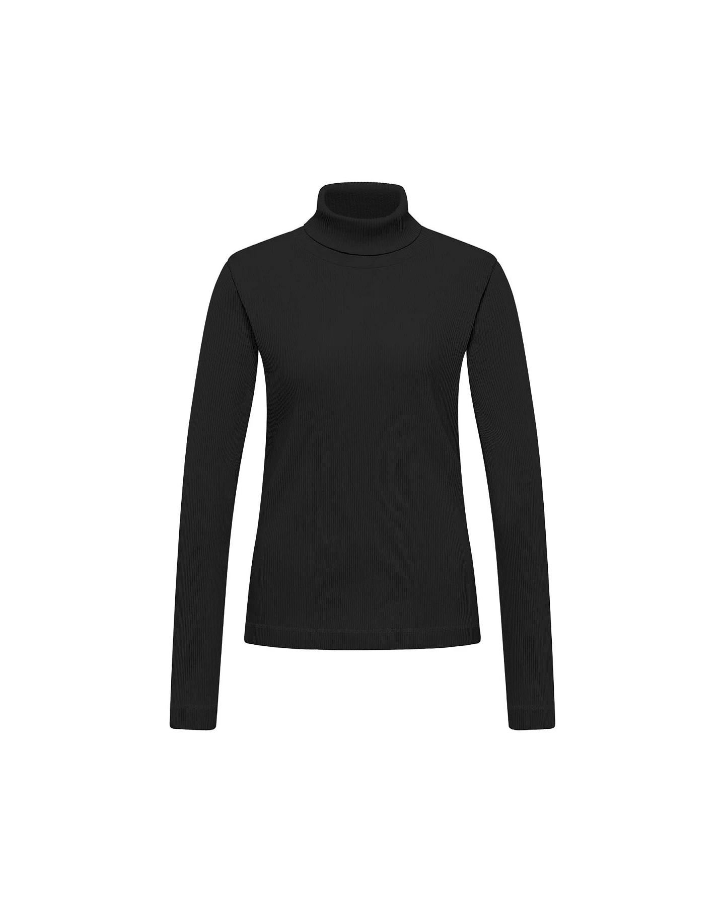 Rollkragenshirt in Rippoptik (GOTS) – Ansicht 6