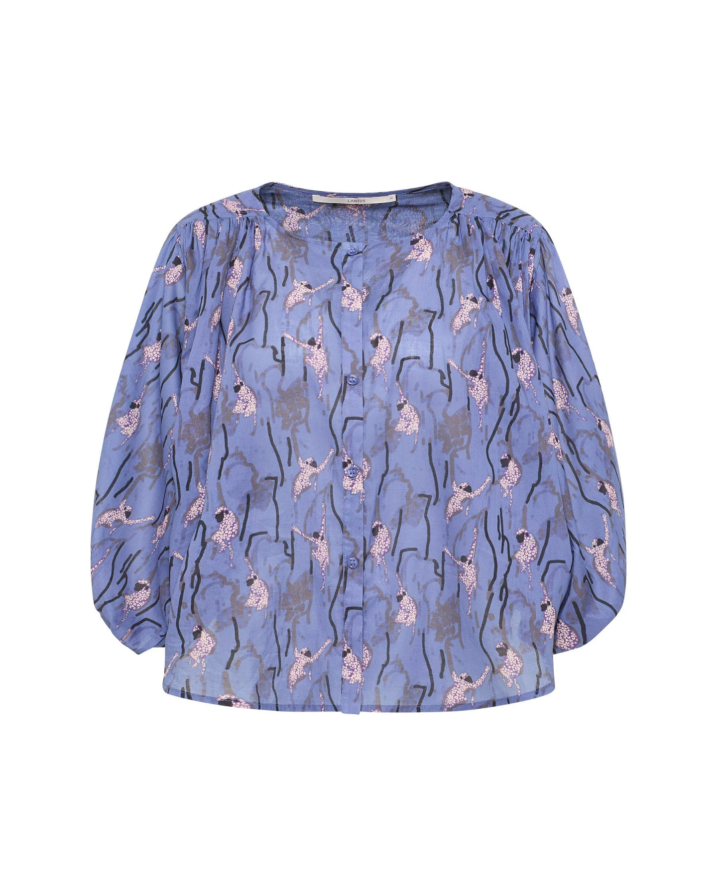 Bluse mit Kräuseln – Ansicht 6
