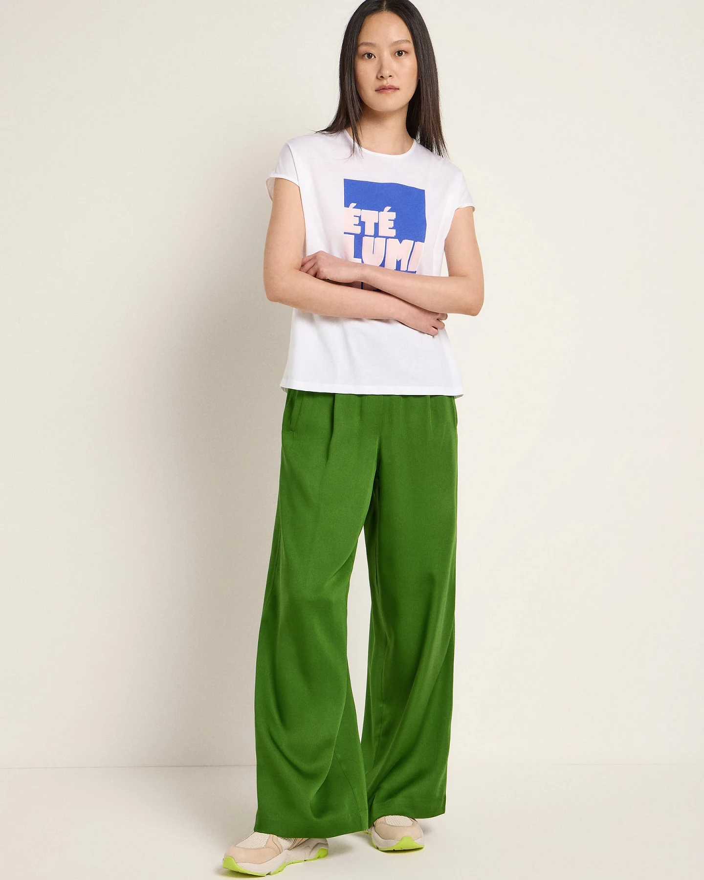 Statementshirt "ÉTÉ" (GOTS) – Ansicht 3