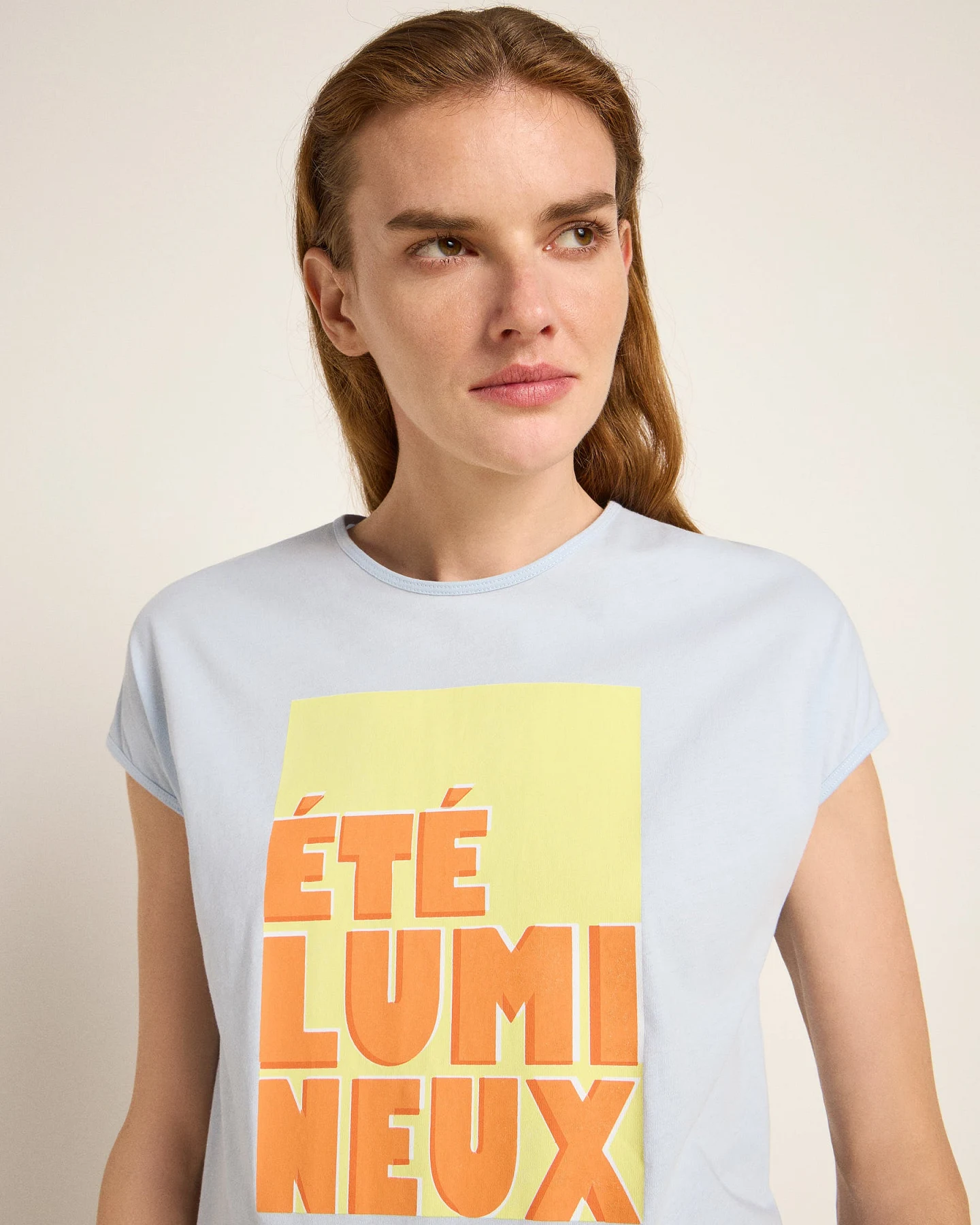 Statementshirt "ÉTÉ" (GOTS) – Ansicht 2
