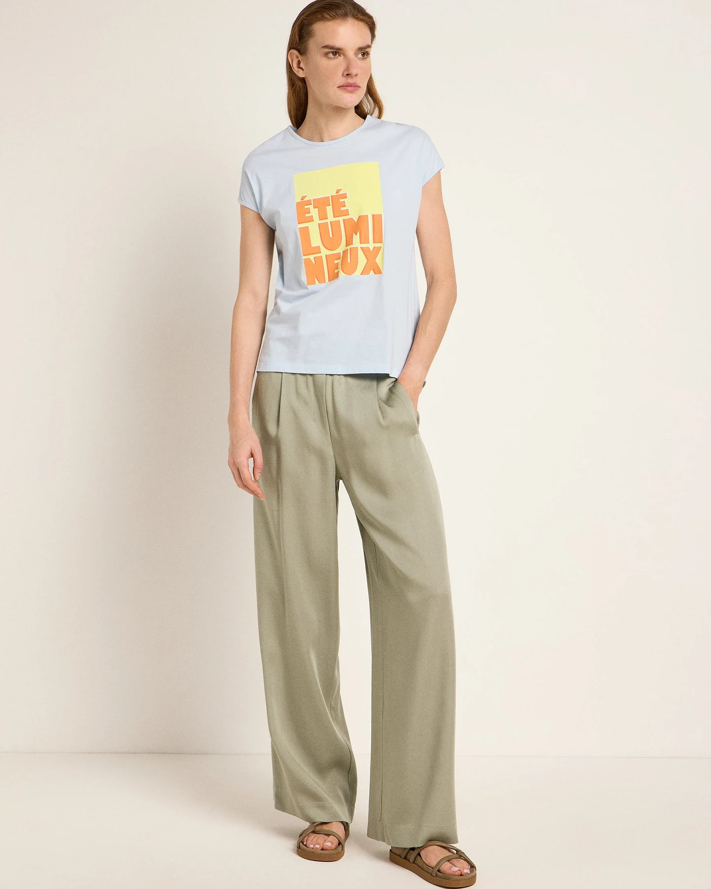 Statementshirt "ÉTÉ" (GOTS) – Ansicht 3