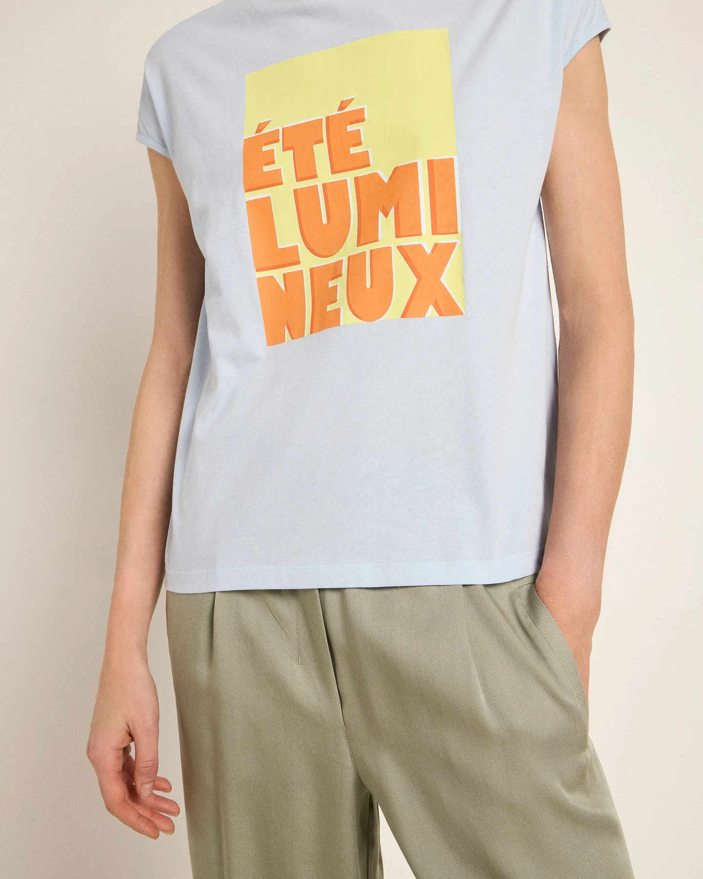 Statementshirt "ÉTÉ" (GOTS) – Ansicht 4