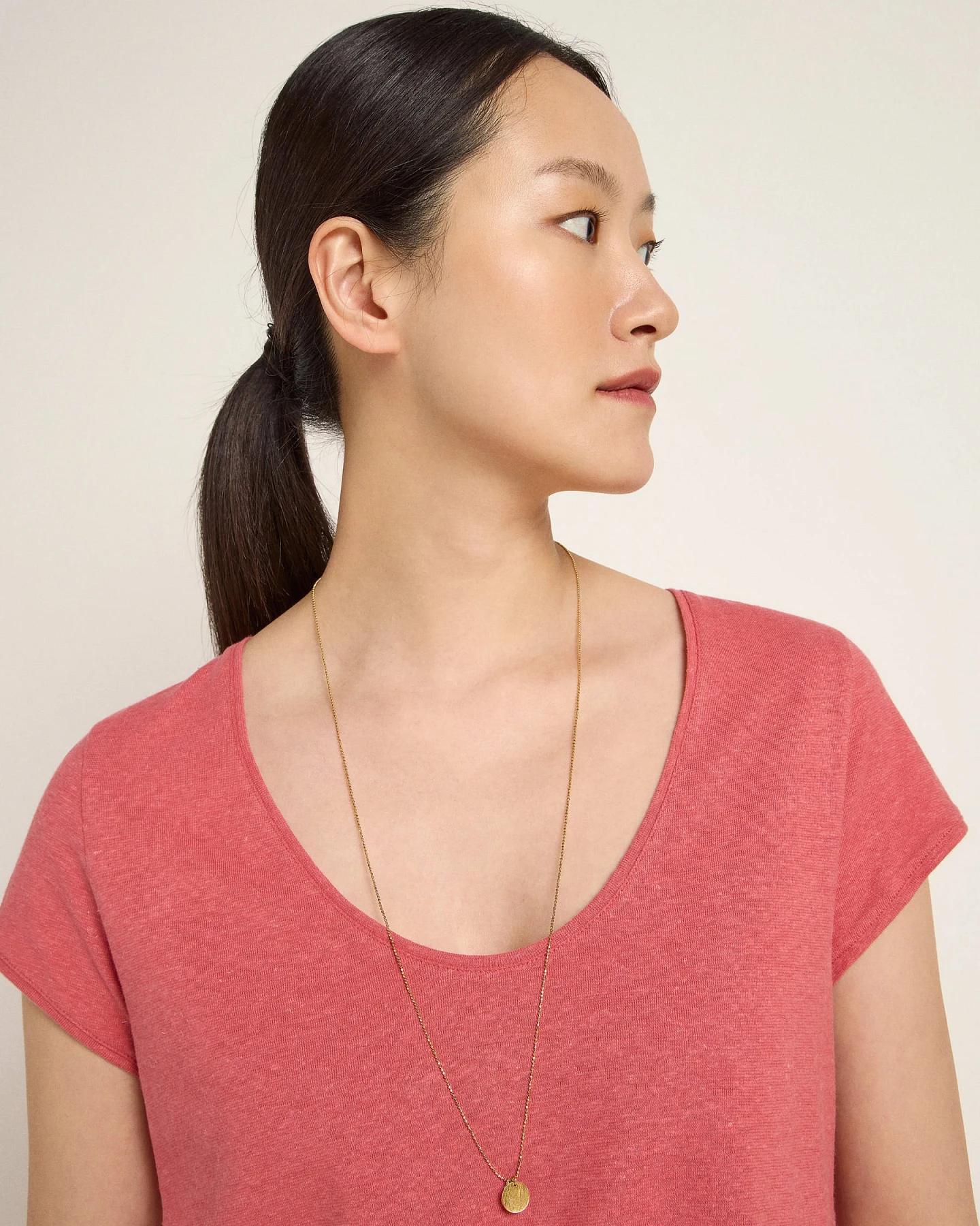 Shirt mit tiefem Ausschnit (OCS) – Ansicht 2