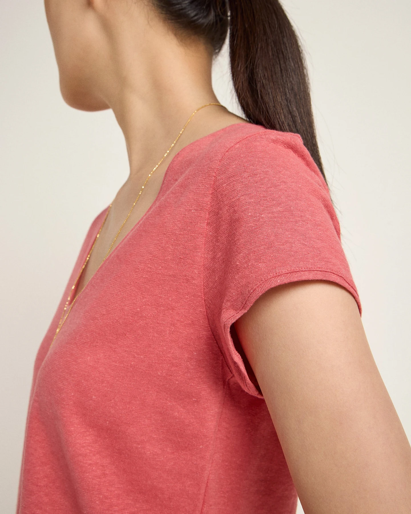 Shirt mit tiefem Ausschnit (OCS) – Ansicht 4