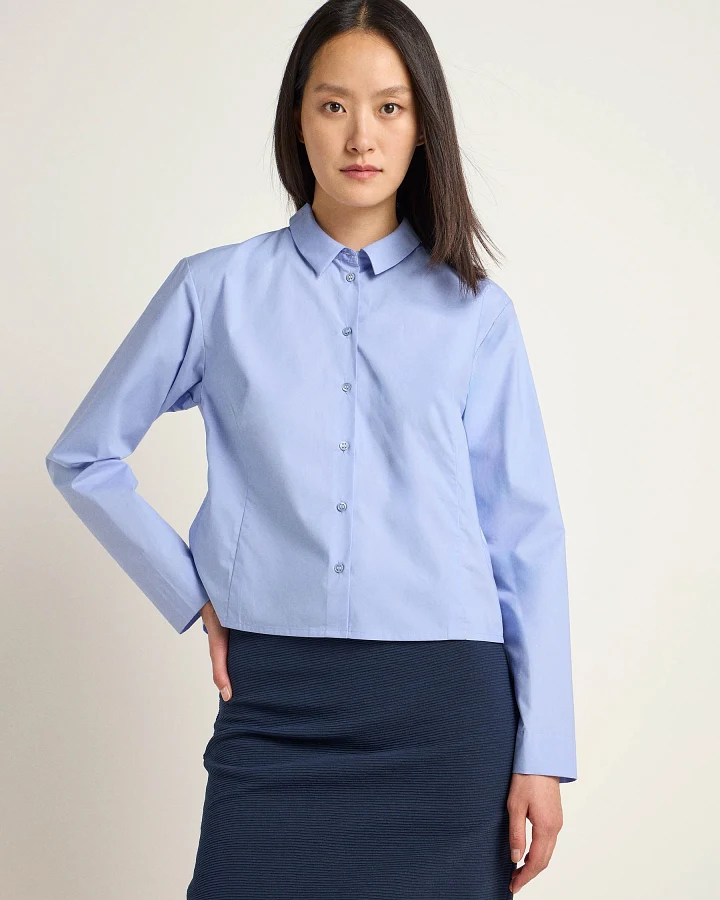Hemdbluse Cropped