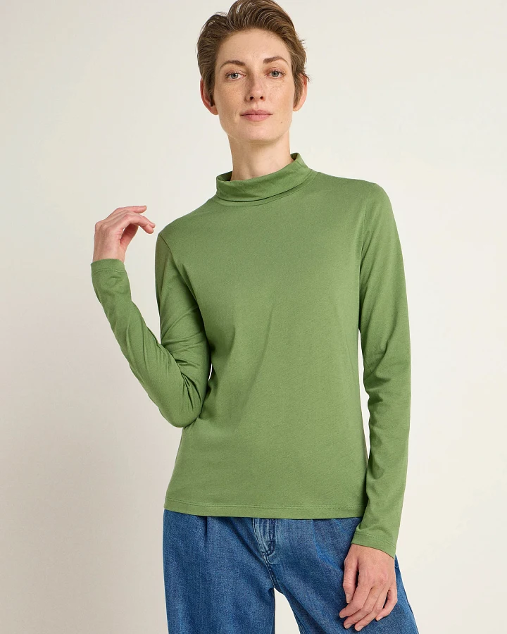 Rollkragenshirt (GOTS)