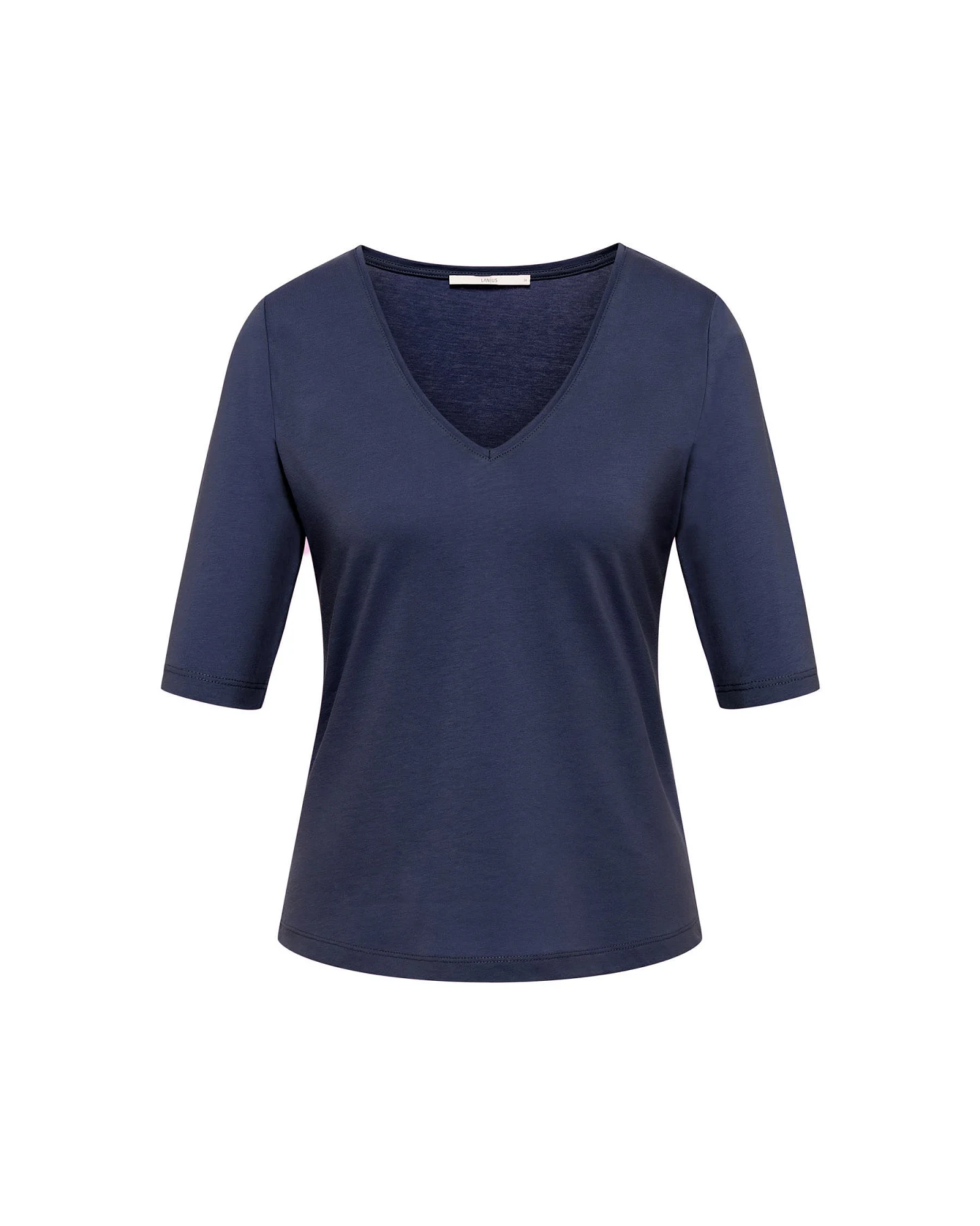 Halbarmshirt mit V-Ausschnitt (GOTS) – Ansicht 6