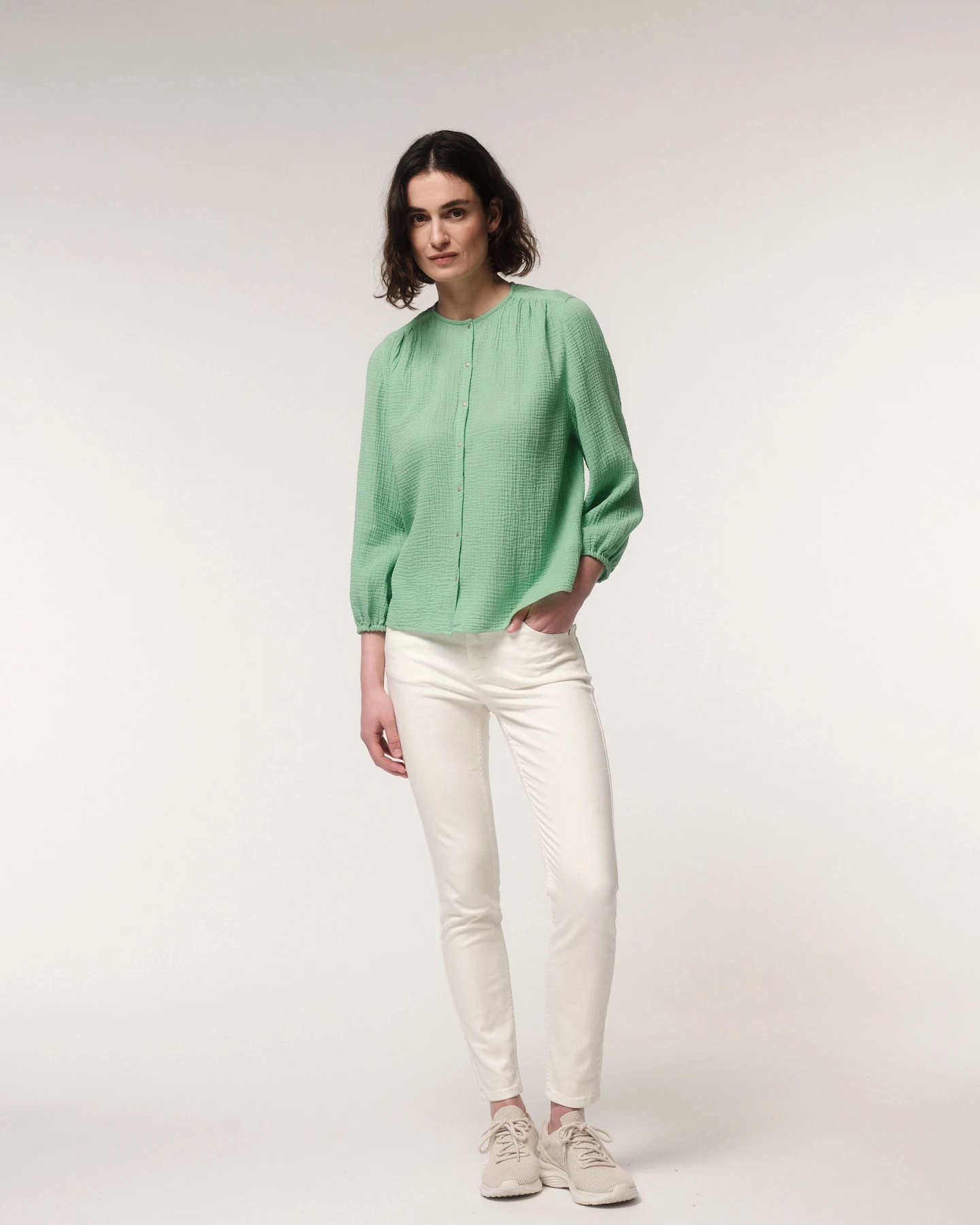 Bluse mit Struktur – Ansicht 2