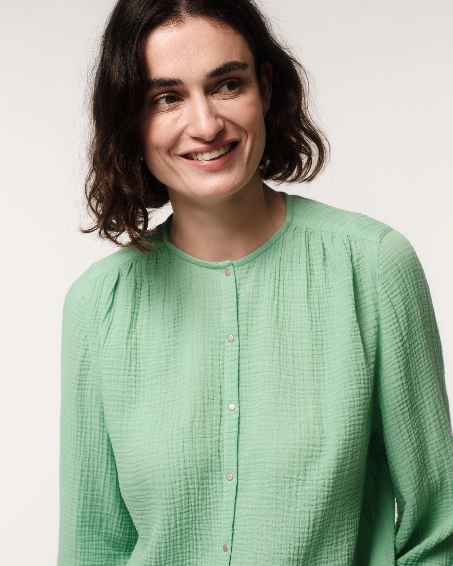 Bluse mit Struktur – Ansicht 3