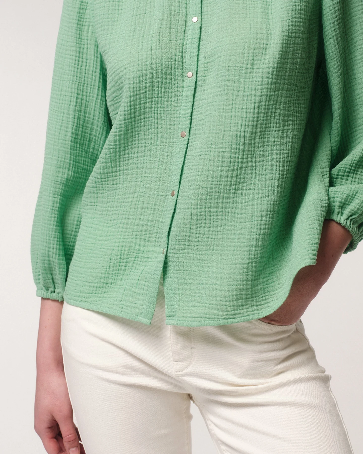 Bluse mit Struktur – Ansicht 4
