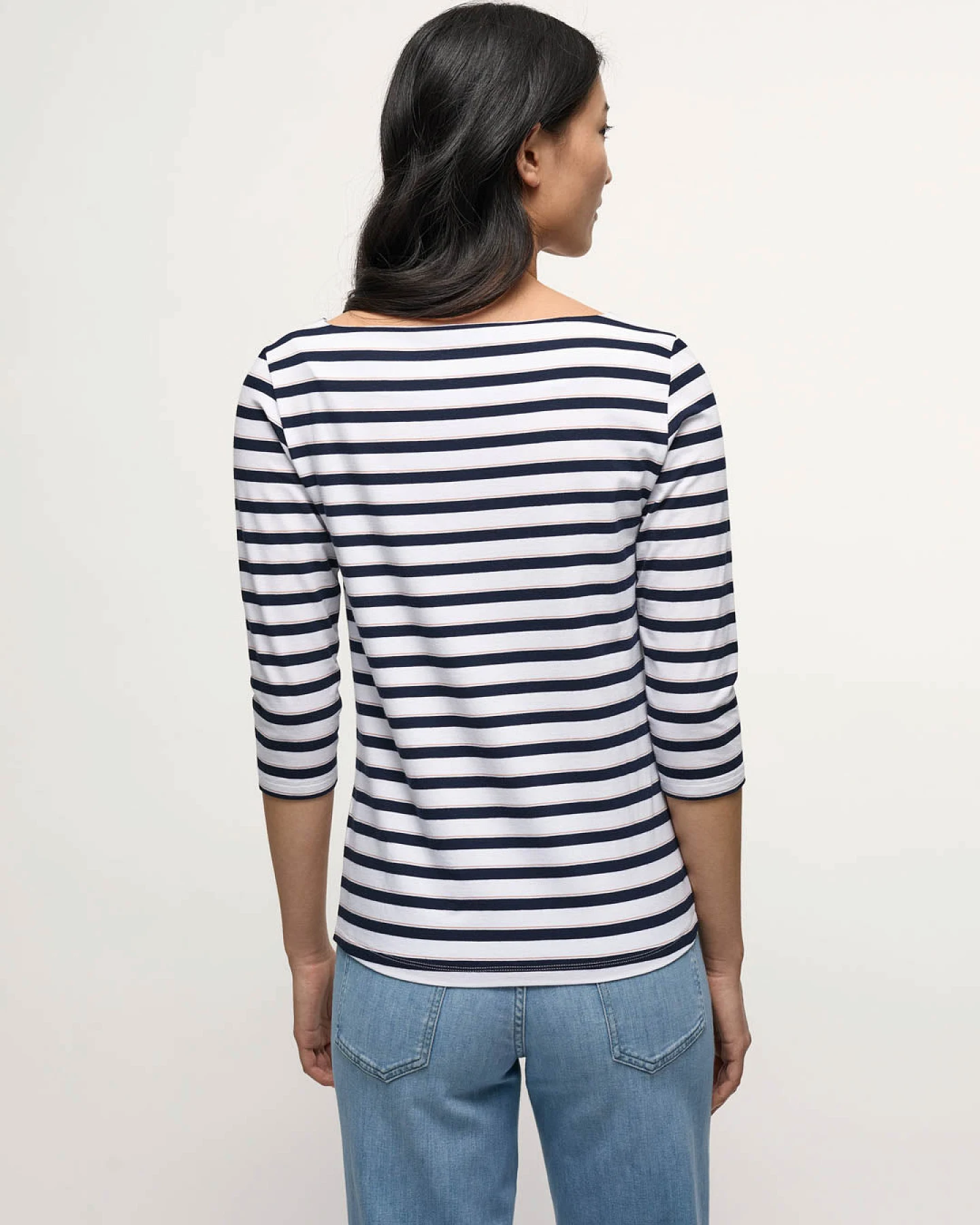 U-Boot Shirt mit Streifen (GOTS) – Ansicht 3