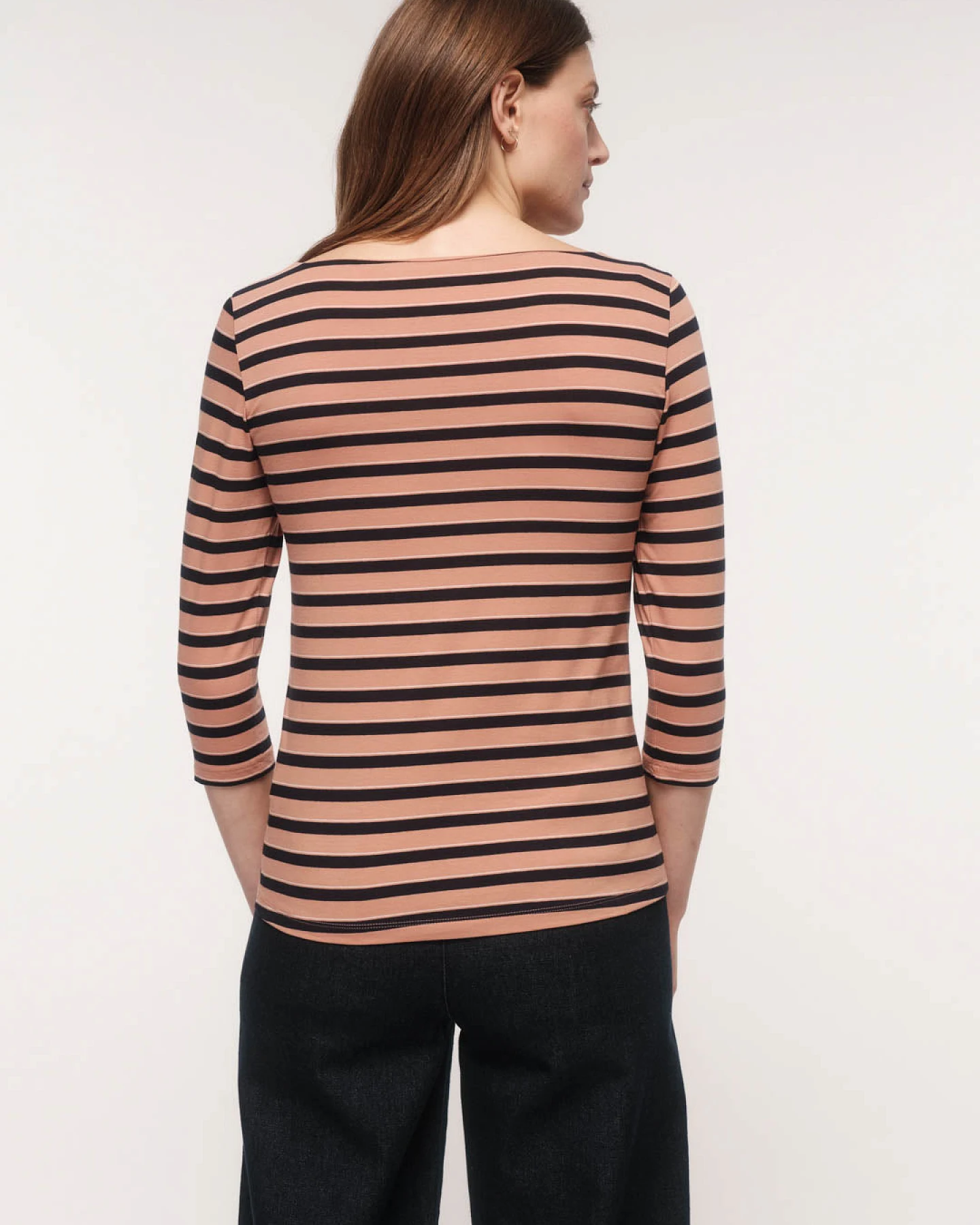 U-Boot Shirt mit Streifen (GOTS) – Ansicht 3
