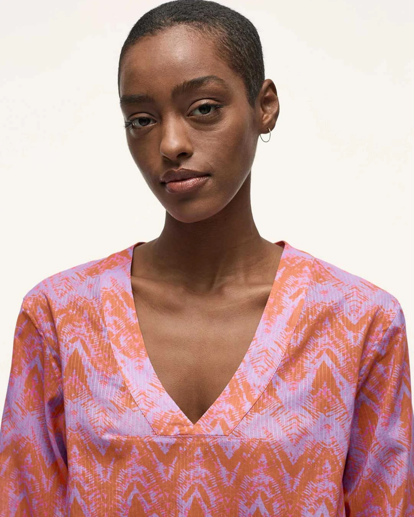 Bluse Print Wild Waves (GOTS) – Ansicht 2