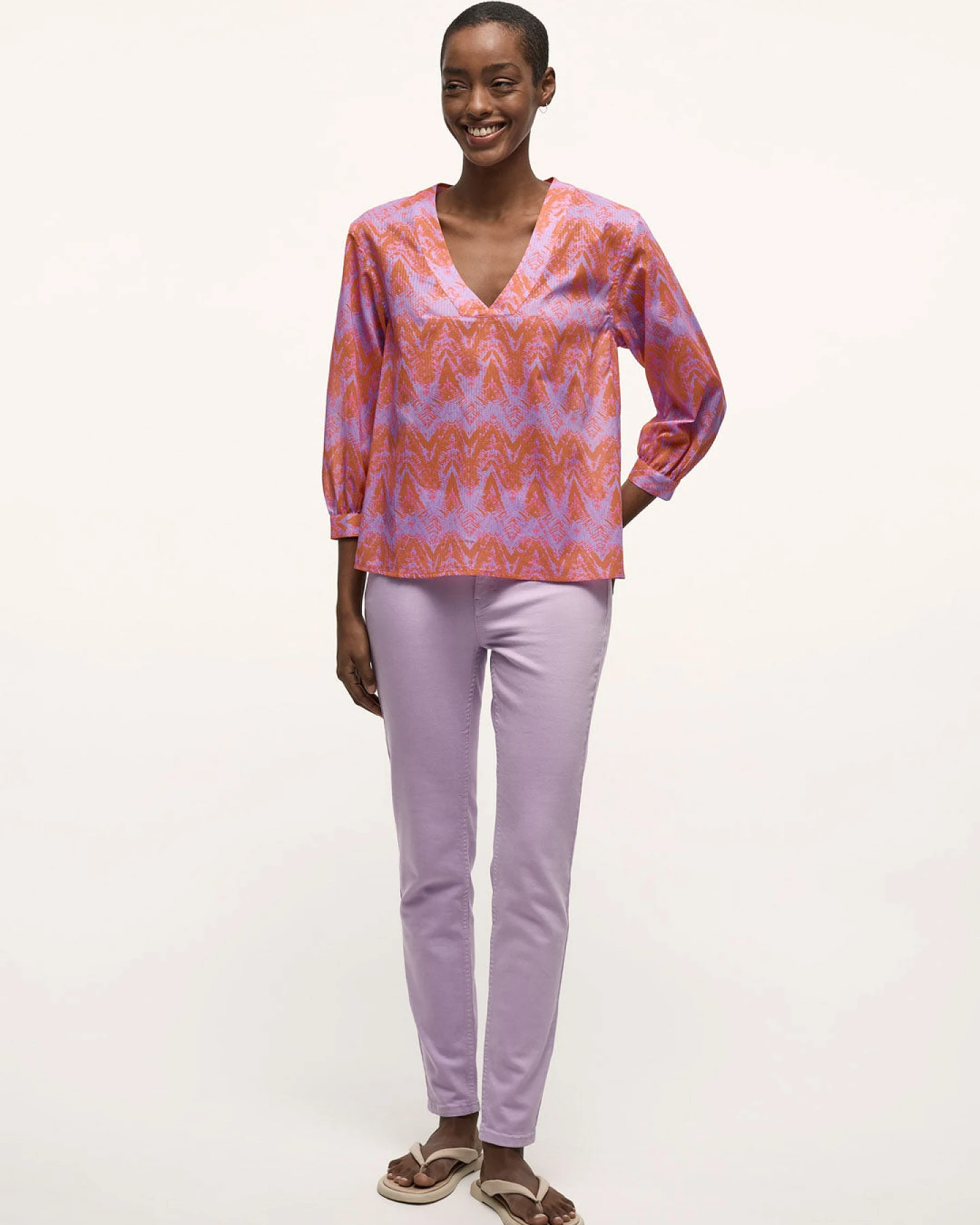 Bluse Print Wild Waves (GOTS) – Ansicht 4