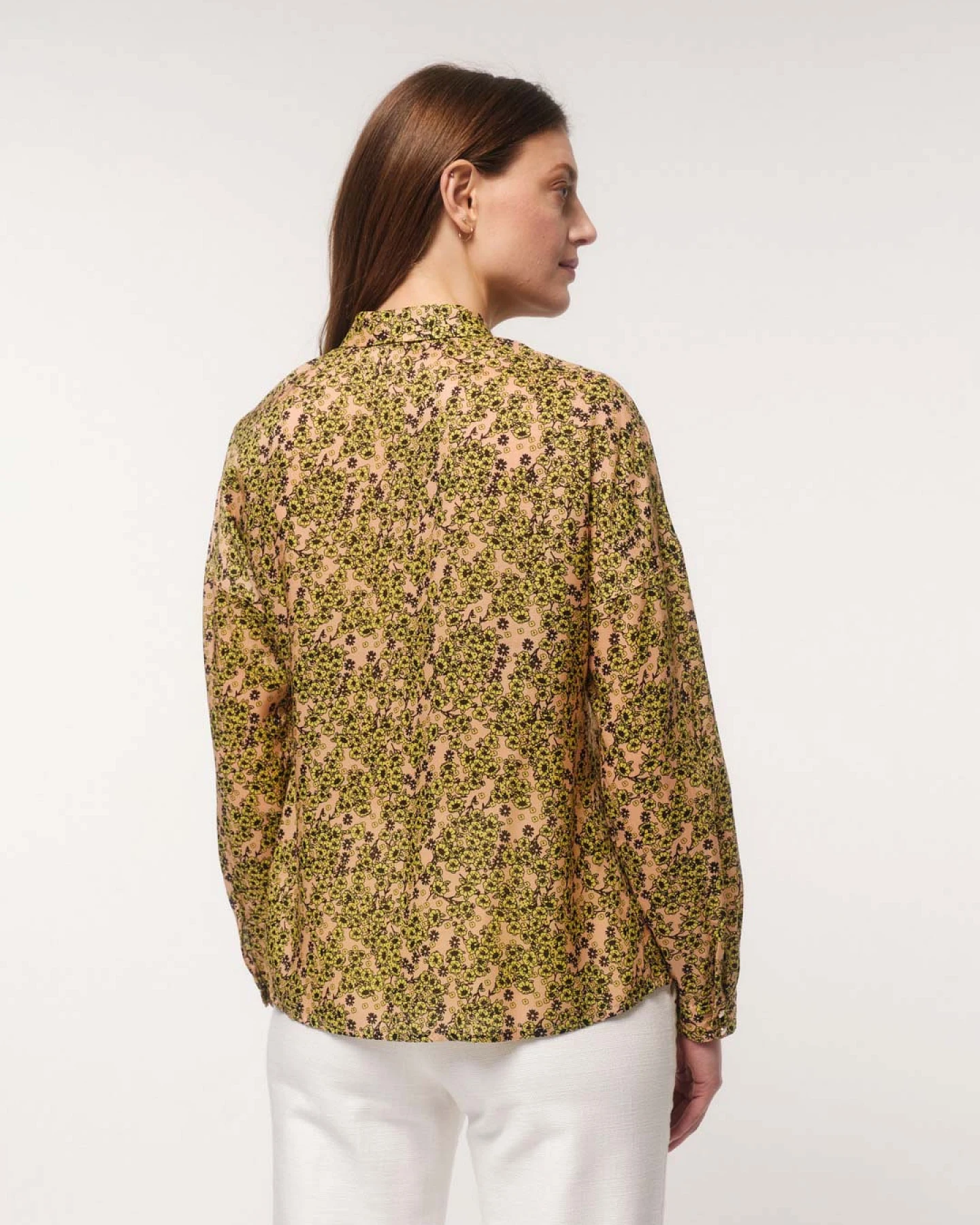 Hemdbluse Print Flower Field – Ansicht 5