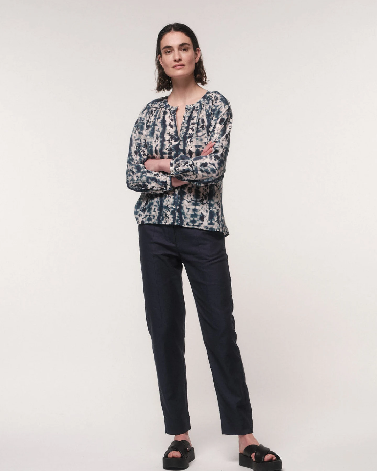 Bluse Print Batik – Ansicht 2