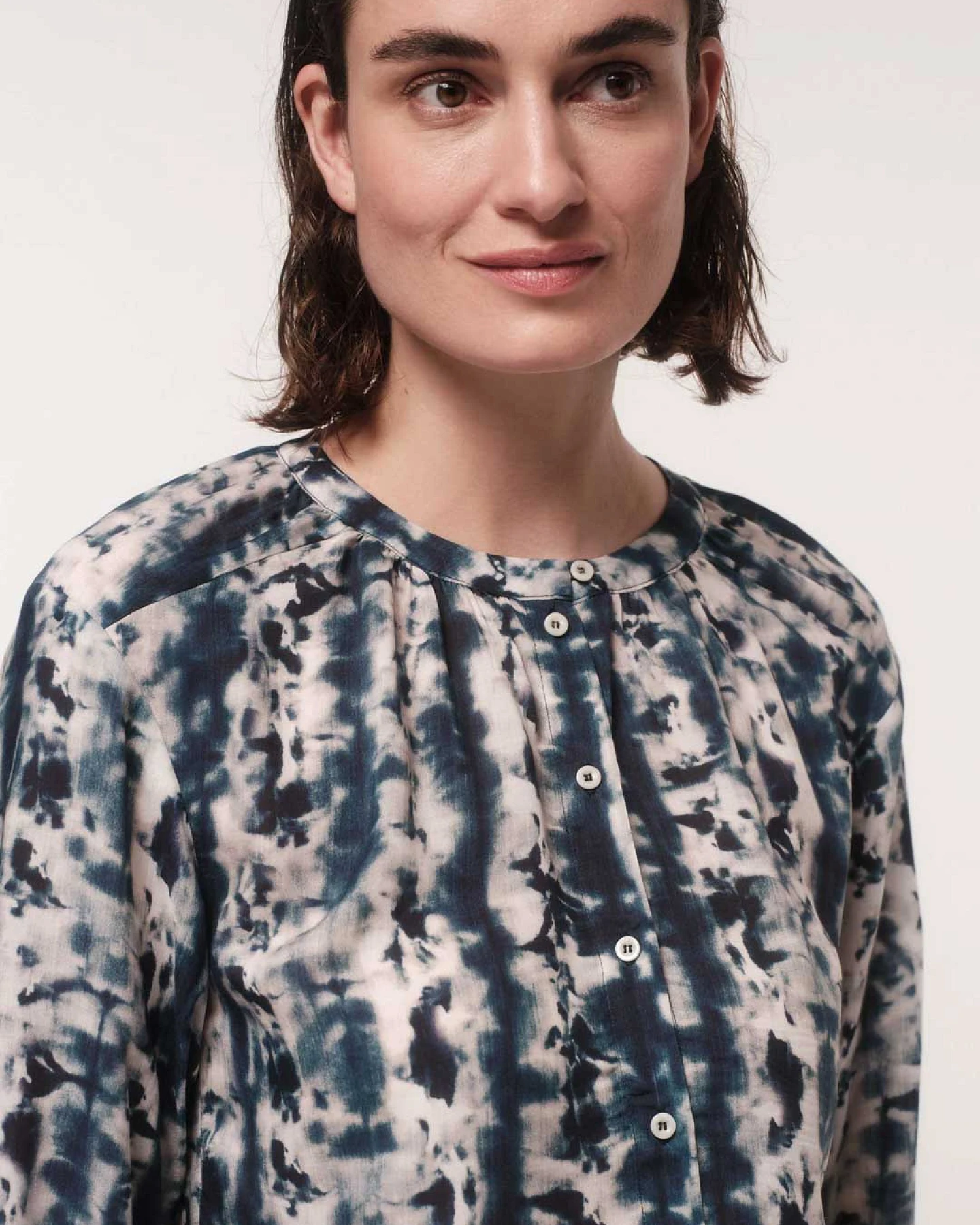 Bluse Print Batik – Ansicht 3