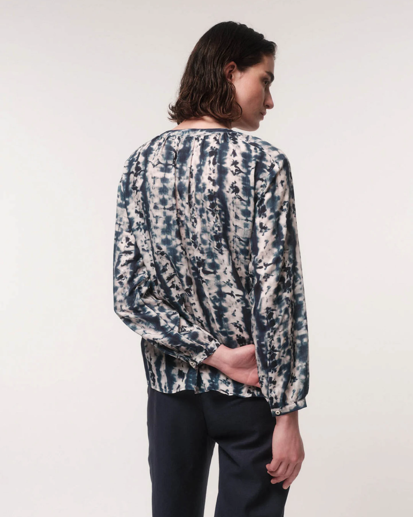 Bluse Print Batik – Ansicht 6