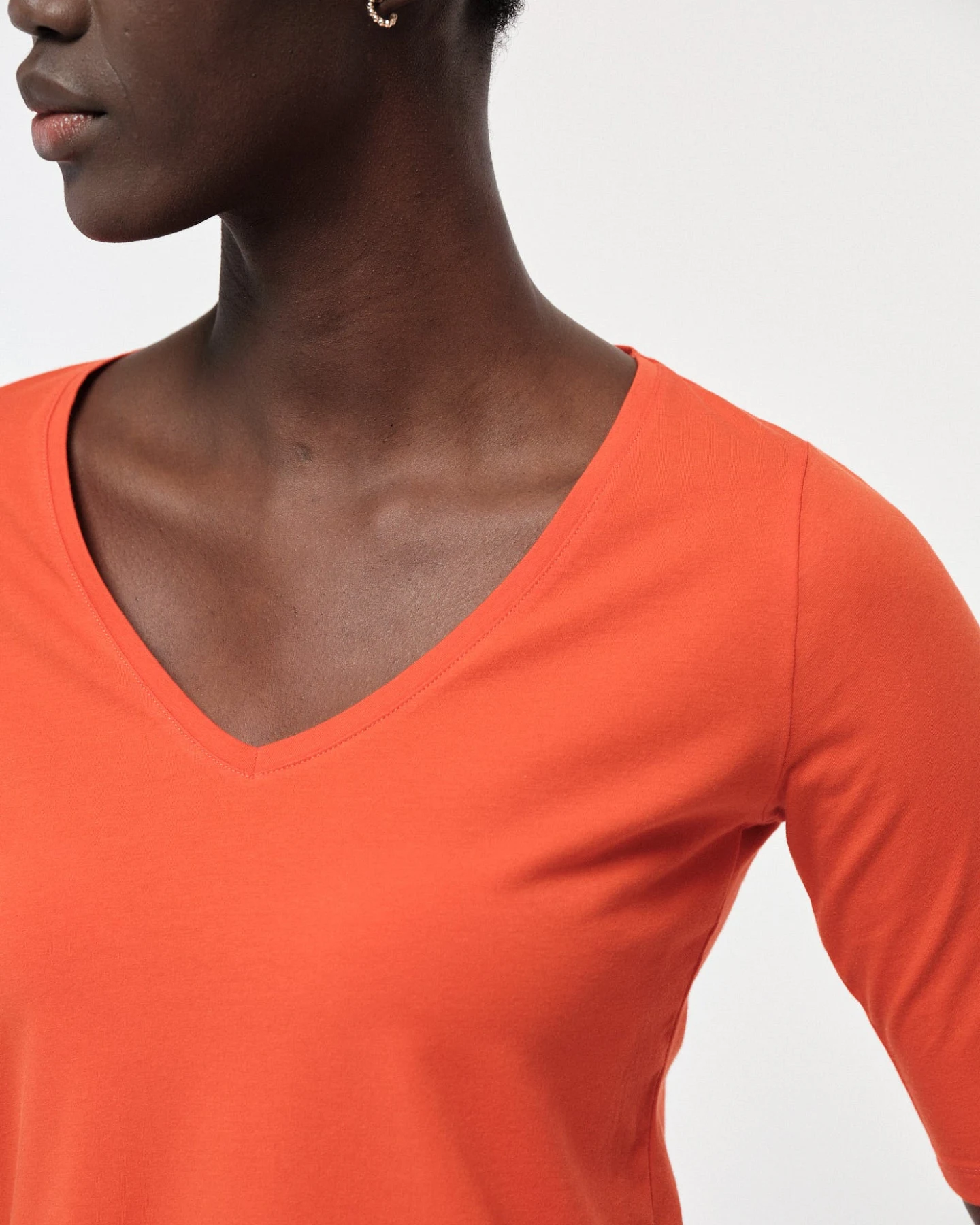 Halbarmshirt V-Ausschnitt – Ansicht 3