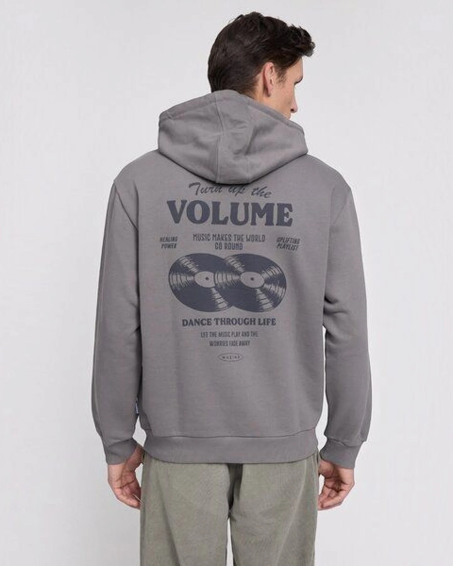 Mazine Back Print Hoodie – Ansicht 2