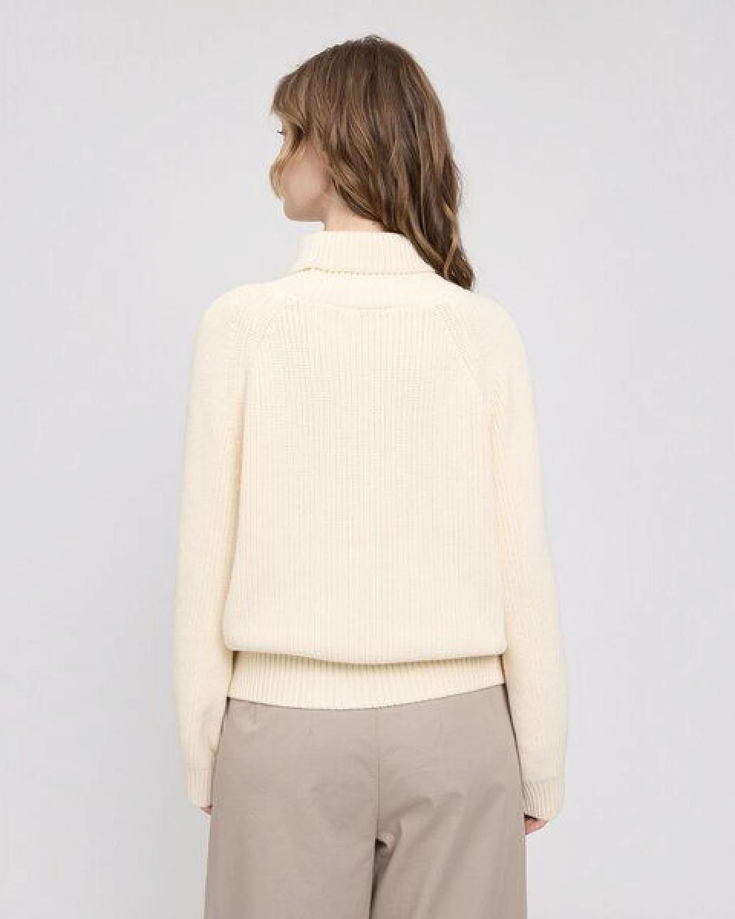 Mazine Chunky Knit Turtle Neck Jumper – Ansicht 4