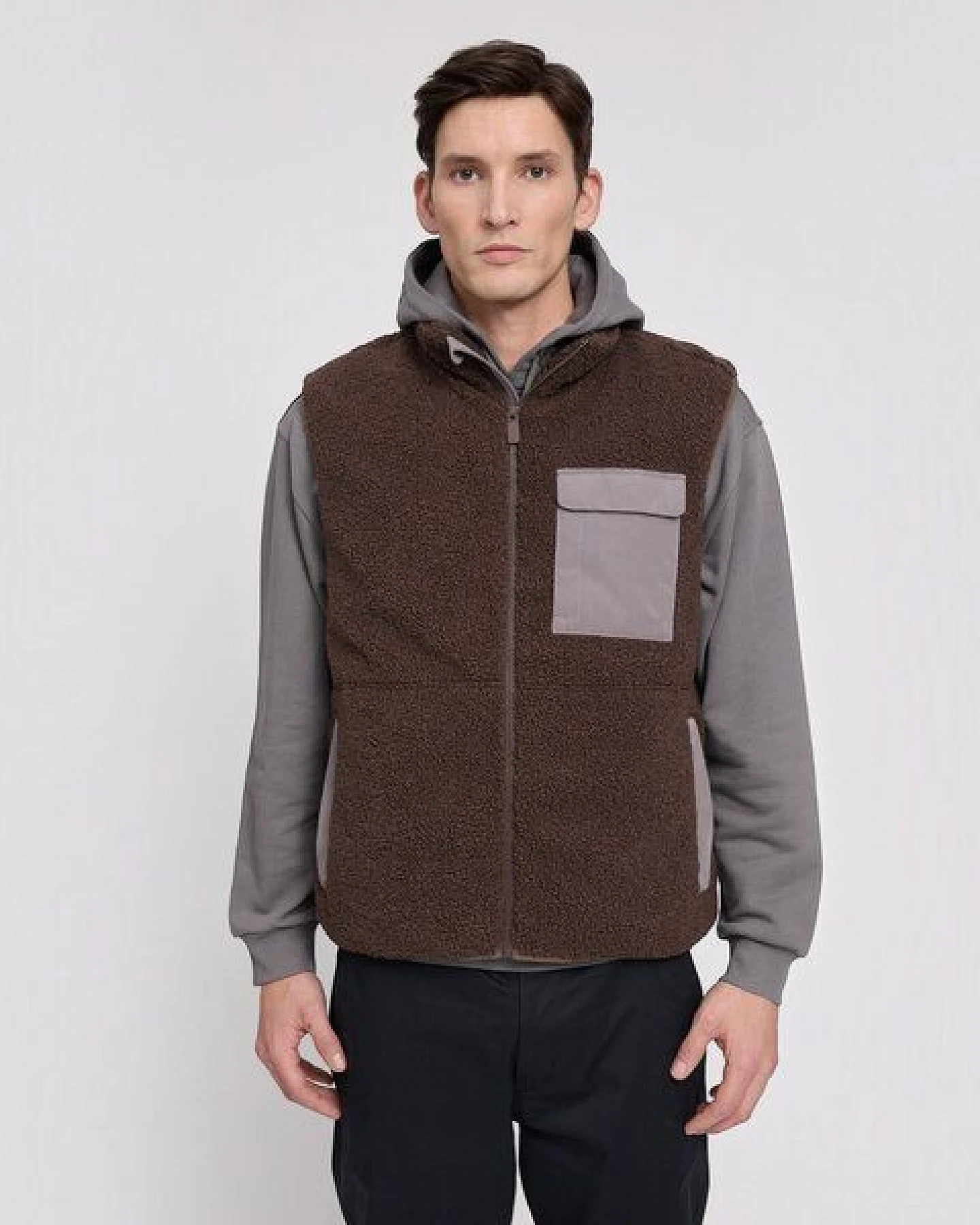 Mazine Padded Teddy-Fleece Vest – Ansicht 2