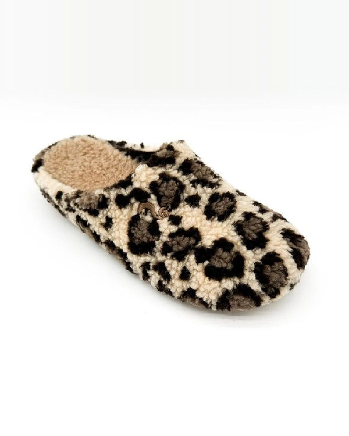 Hausschuh "thies ® Rec Leo Teddy Slipper" aus rec. Teddy Fell – Ansicht 2