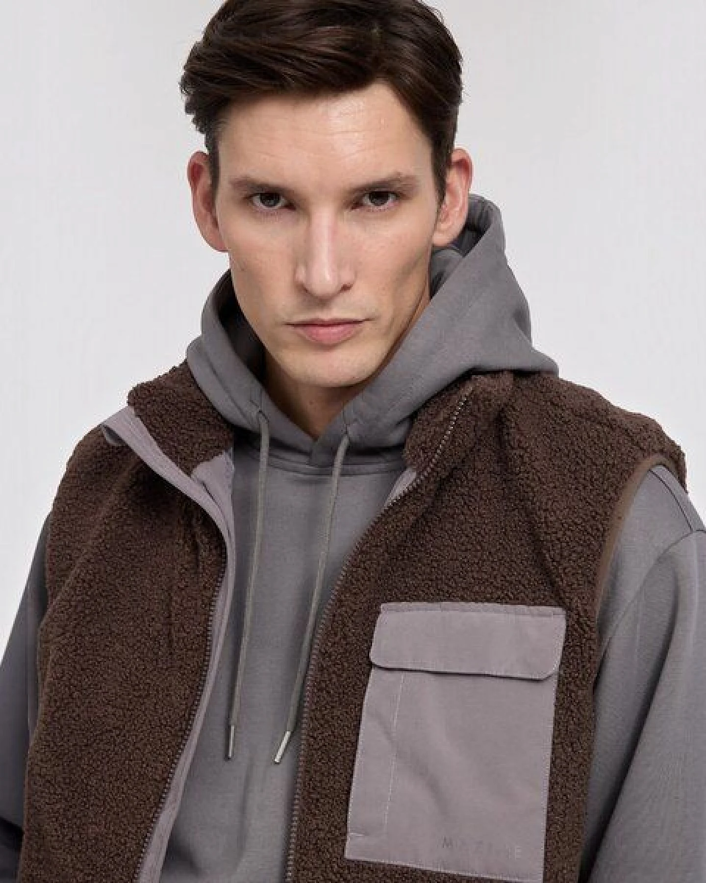 Mazine Padded Teddy-Fleece Vest – Ansicht 3