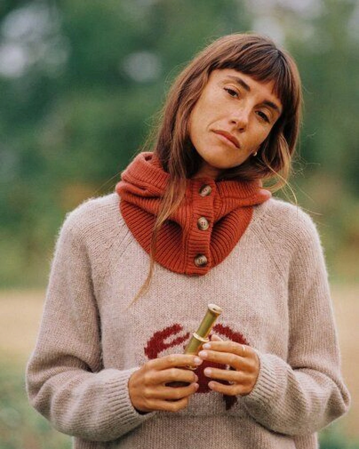 Nénés Mütze aus Merinowolle – Nolwenn – Ansicht 2
