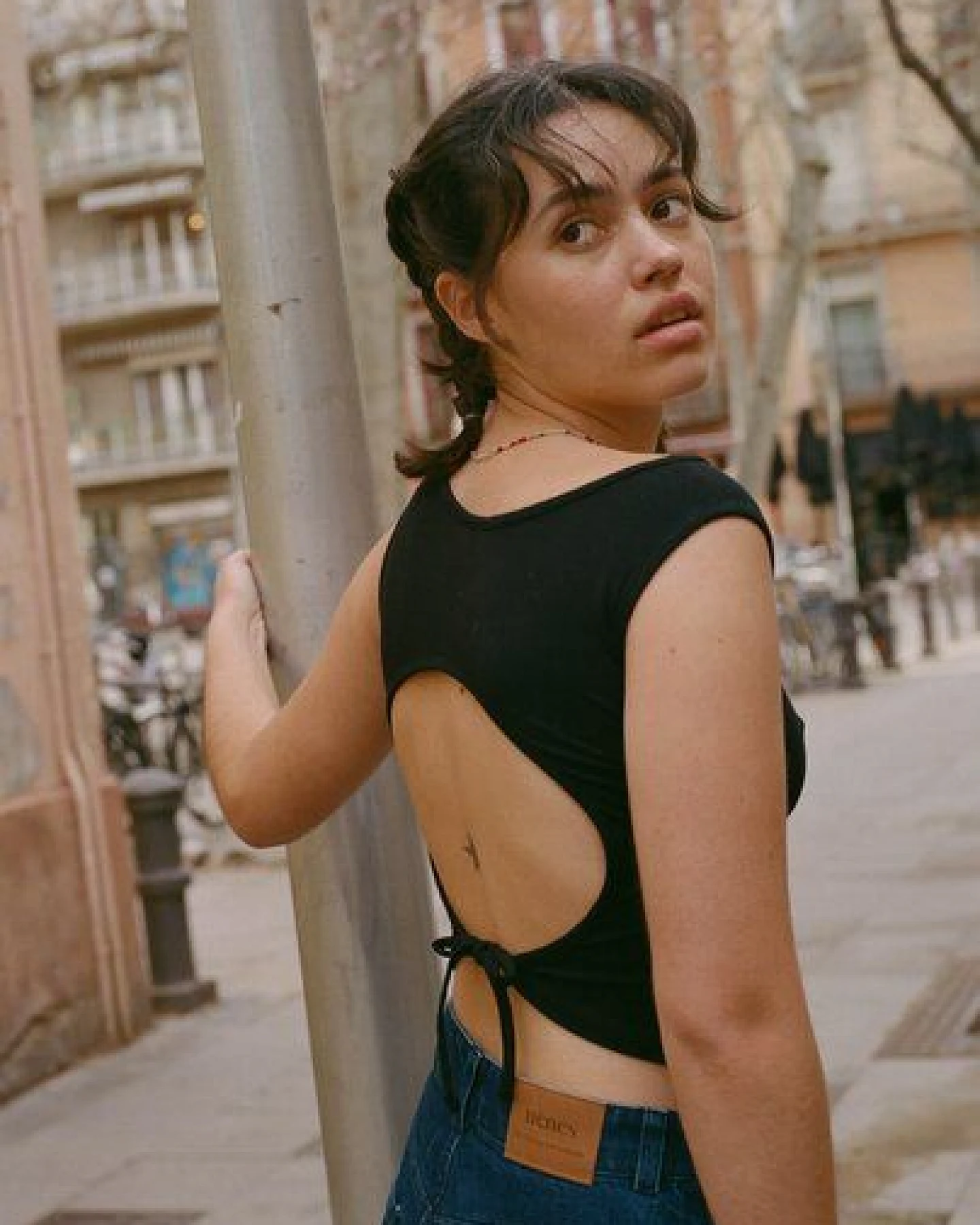 Nénés Top Hélène - Schwarz – Ansicht 2