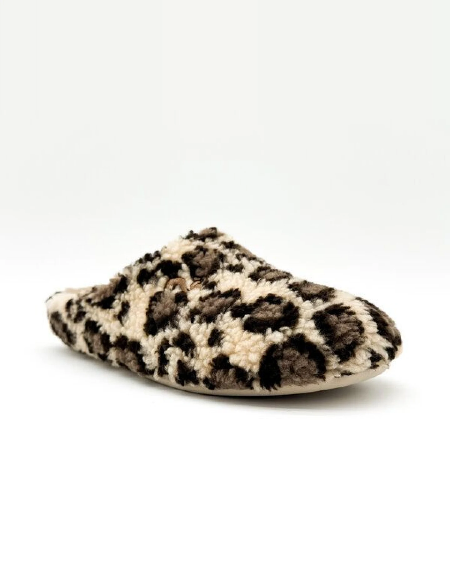 Hausschuh "thies ® Rec Leo Teddy Slipper" aus rec. Teddy Fell – Ansicht 3