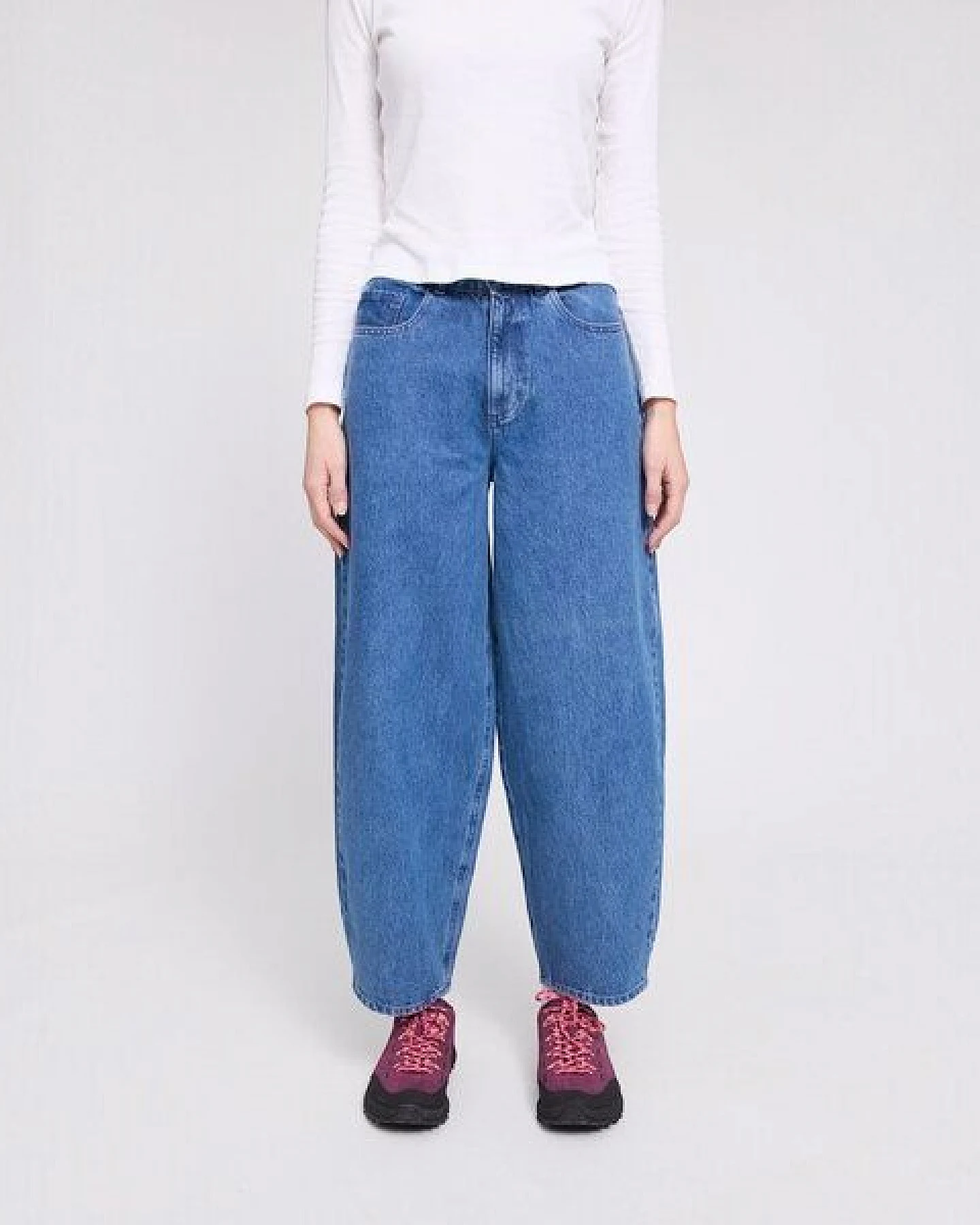 Mazine Barrel Leg Denim Pants – Ansicht 3