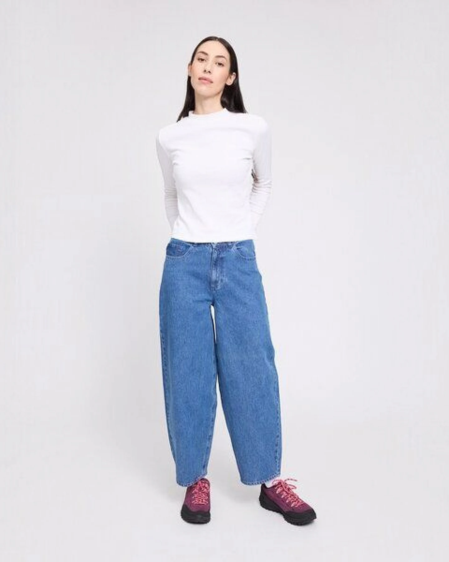 Mazine Barrel Leg Denim Pants – Ansicht 4