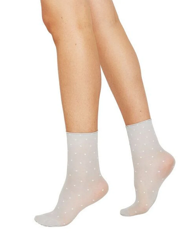 Swedish Stockings 2er-Set Söckchen Judith grau-ivory