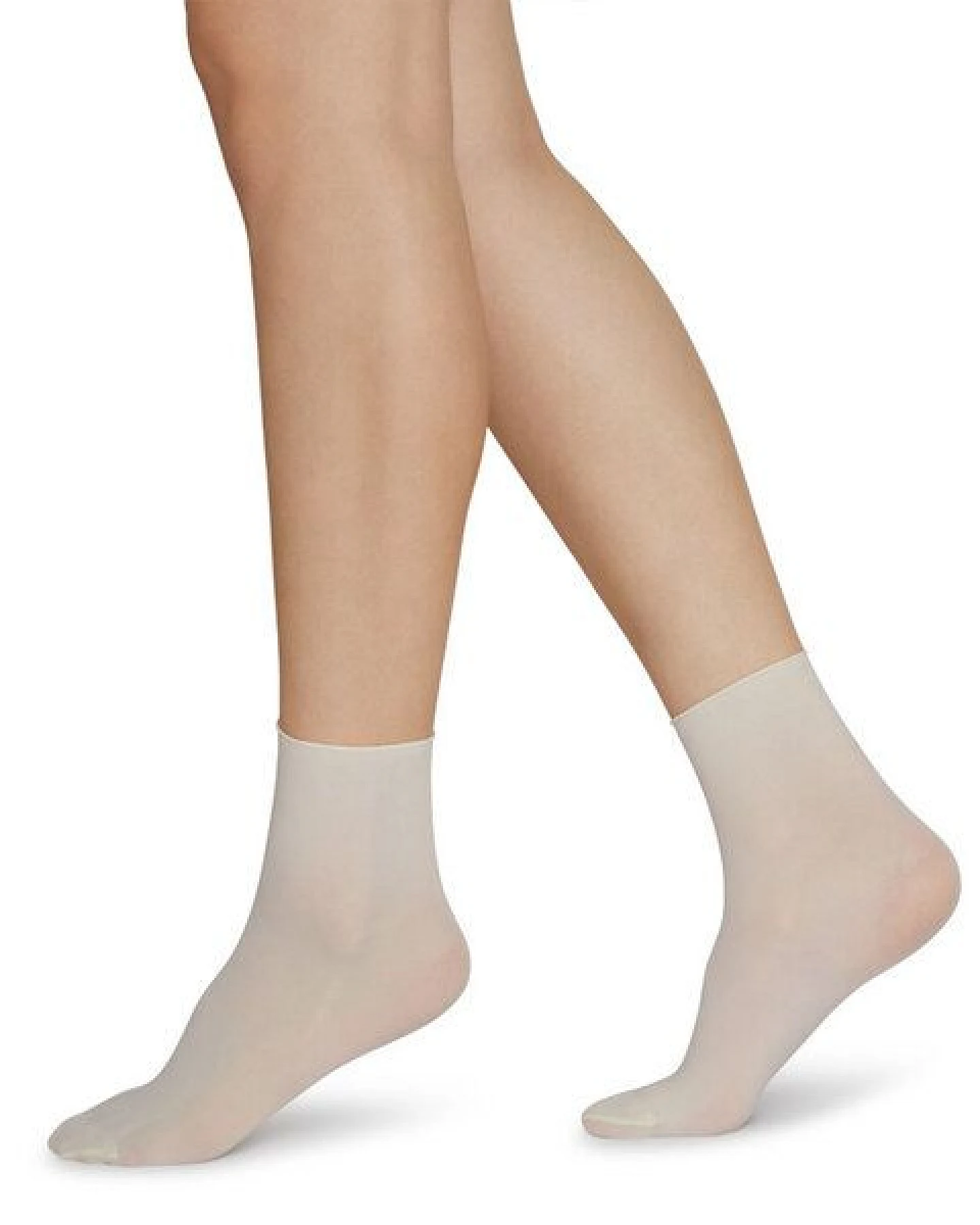 Swedish Stockings 2er-Set Söckchen Judith grau-ivory – Ansicht 2