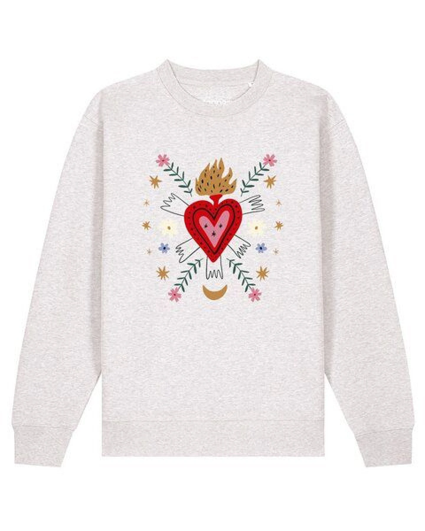 watapparel Sweatshirt Unisex Love and flex – Ansicht 2