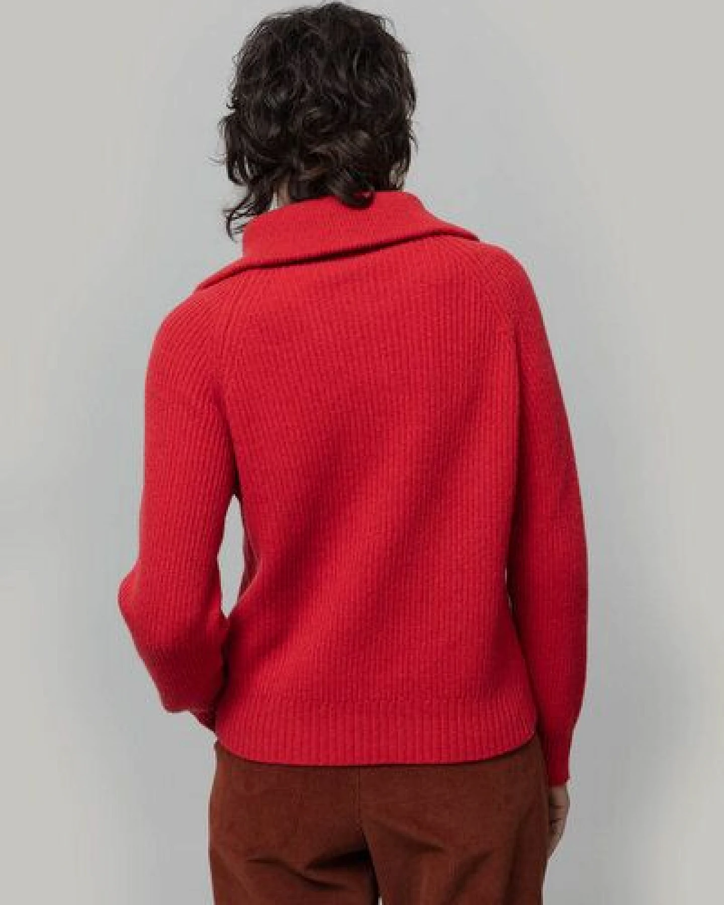 Rifò - Circular Fashion Made in Italy Pullover Annalisa aus recycelter Wolle – Ansicht 3