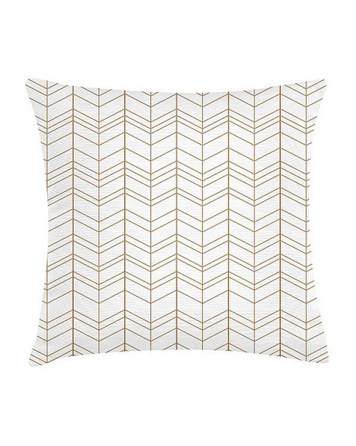 TAK design Kissen Light Brown Pattern