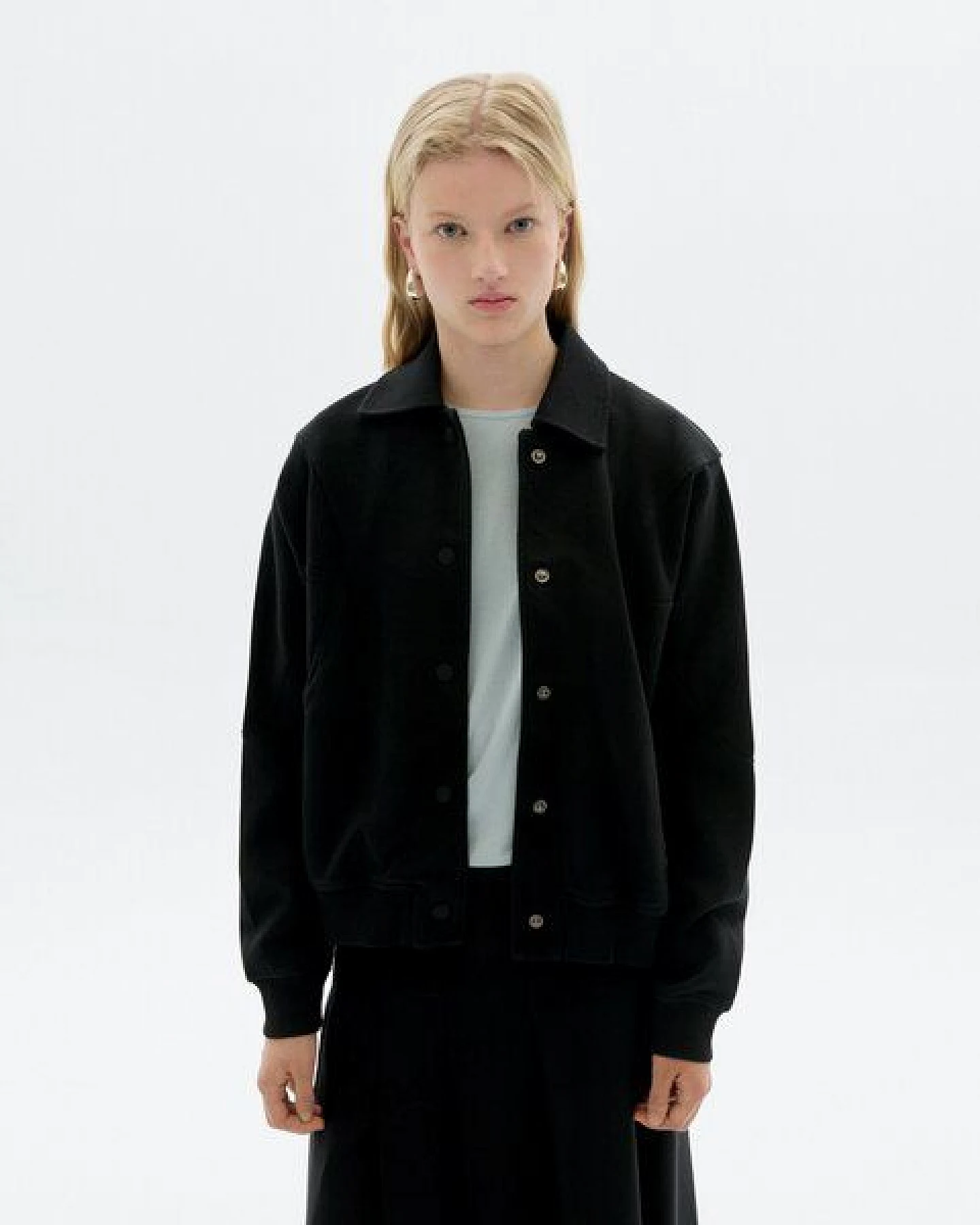 thinking mu Maisie Sweatjacke mit Druckknöpfen – Ansicht 4