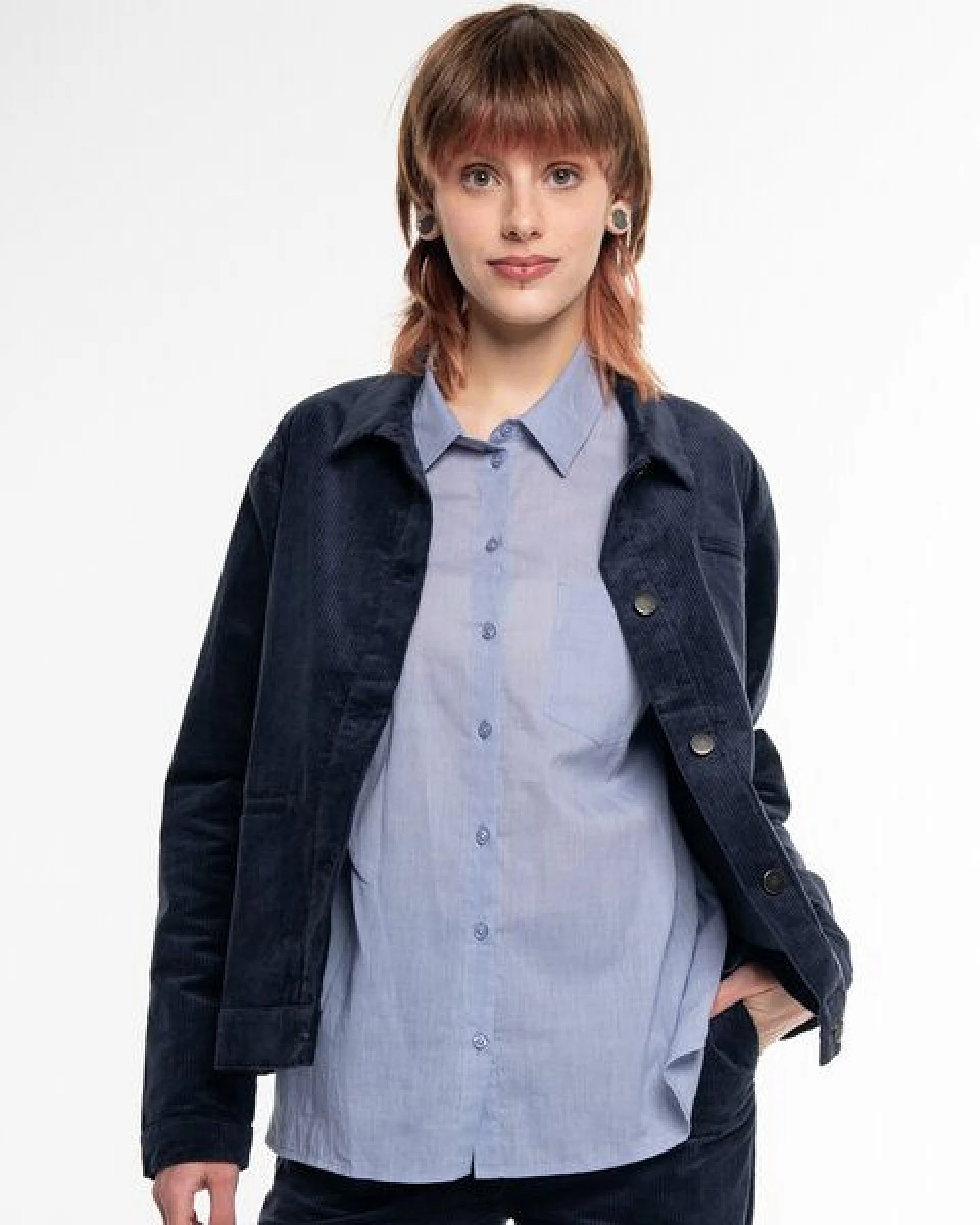 Alma & Lovis Lässige Cordjacke aus Organic Cotton – Ansicht 4