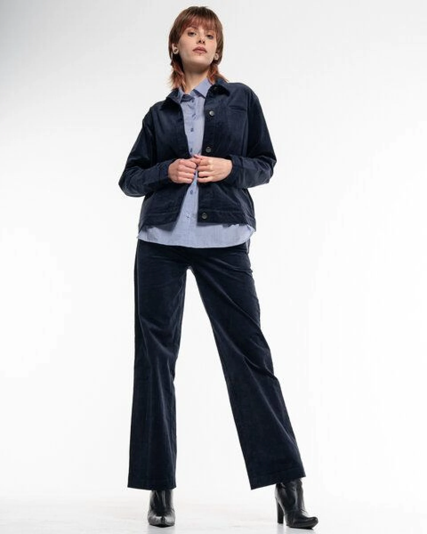 Alma & Lovis Lässige Cordjacke aus Organic Cotton – Ansicht 2