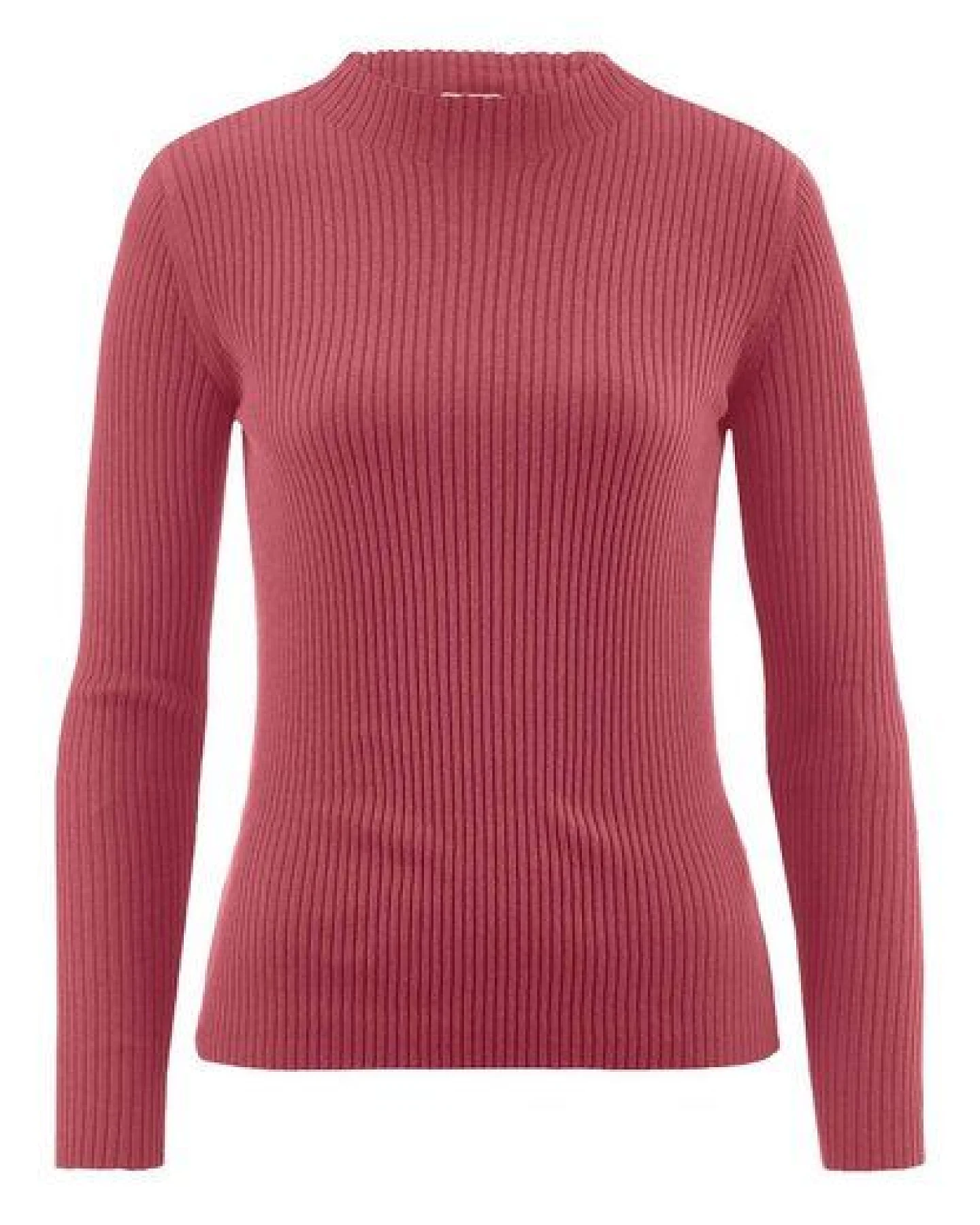 hessnatur Strick Pullover Fitted aus TENCEL Lyocell mit Bio-Baumwolle – Ansicht 3